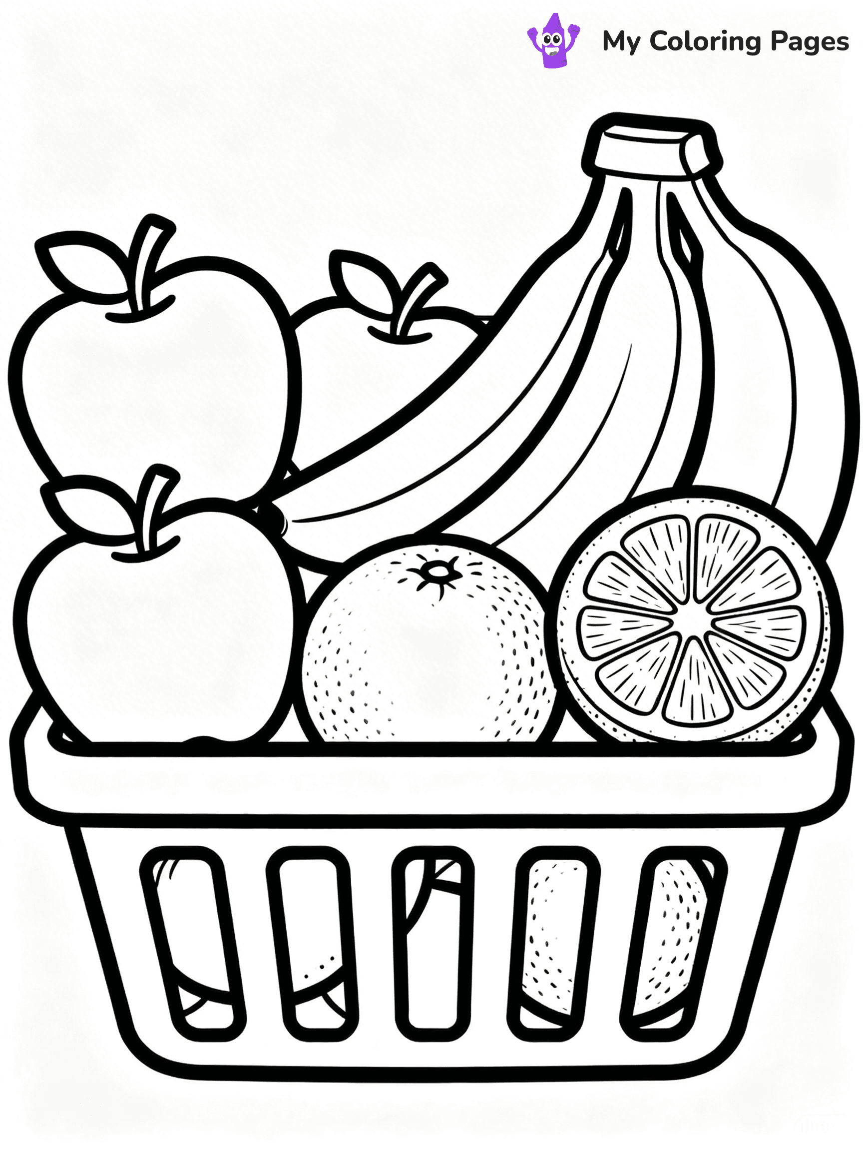Grocery Store Coloring Pages - 45