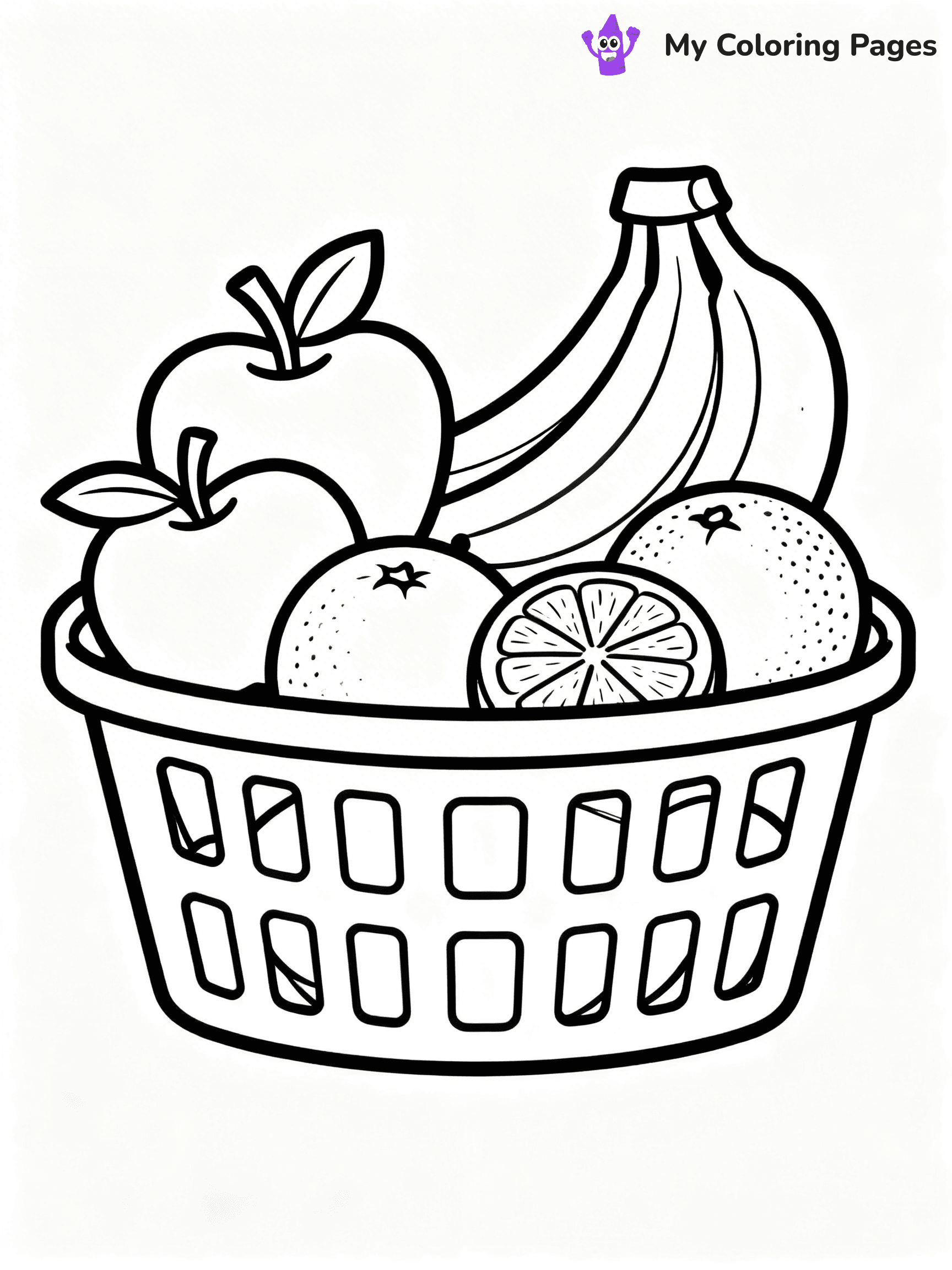 Grocery Store Coloring Pages - 44