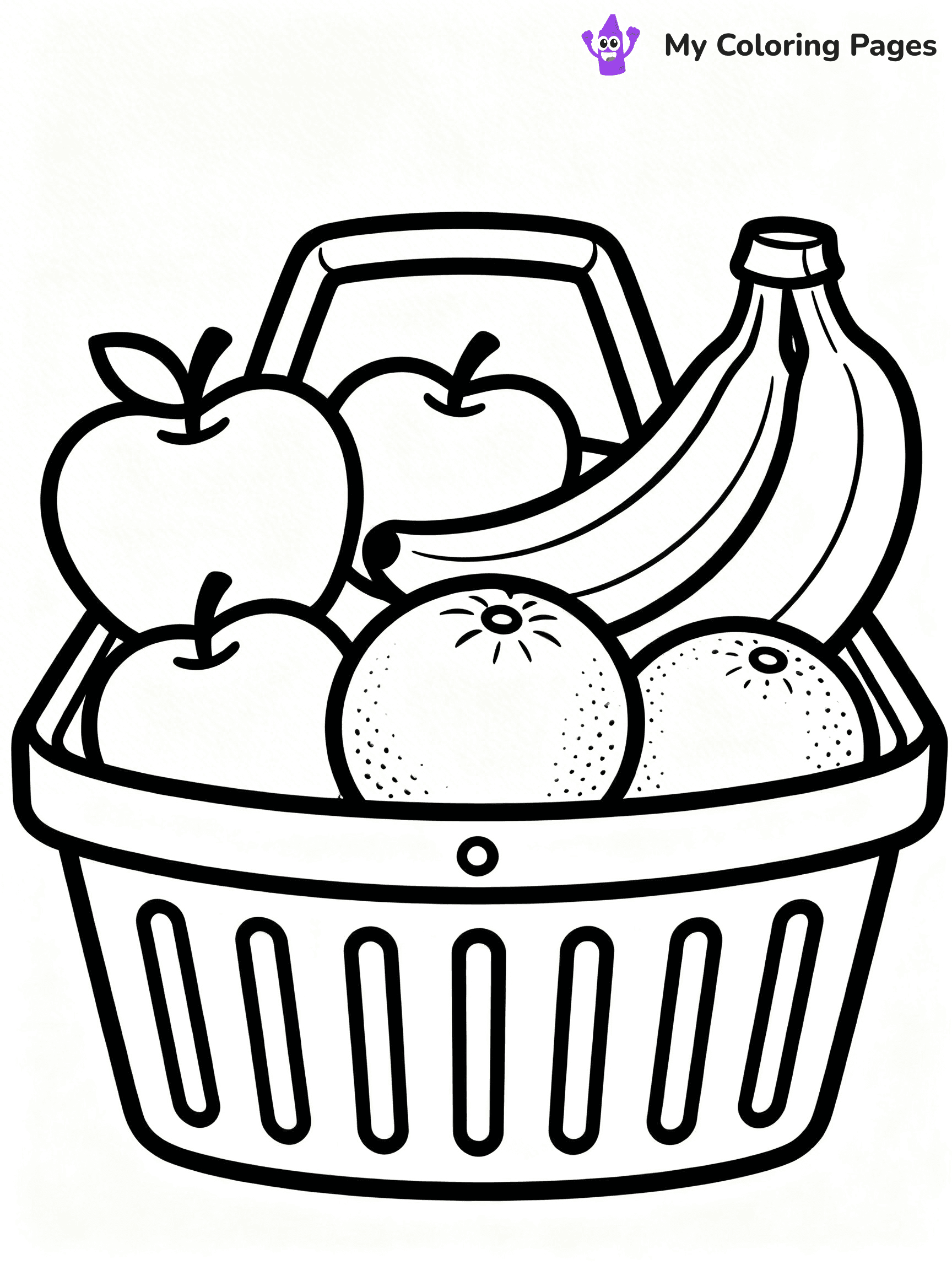 Grocery Store Coloring Pages - 43