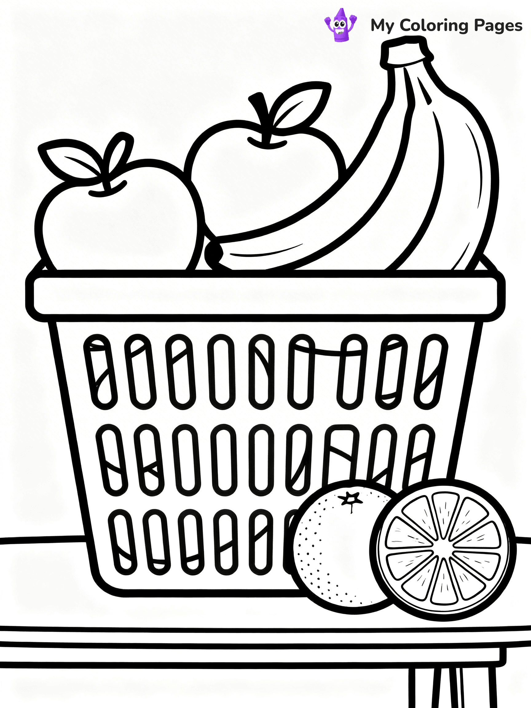 Grocery Store Coloring Pages - 42