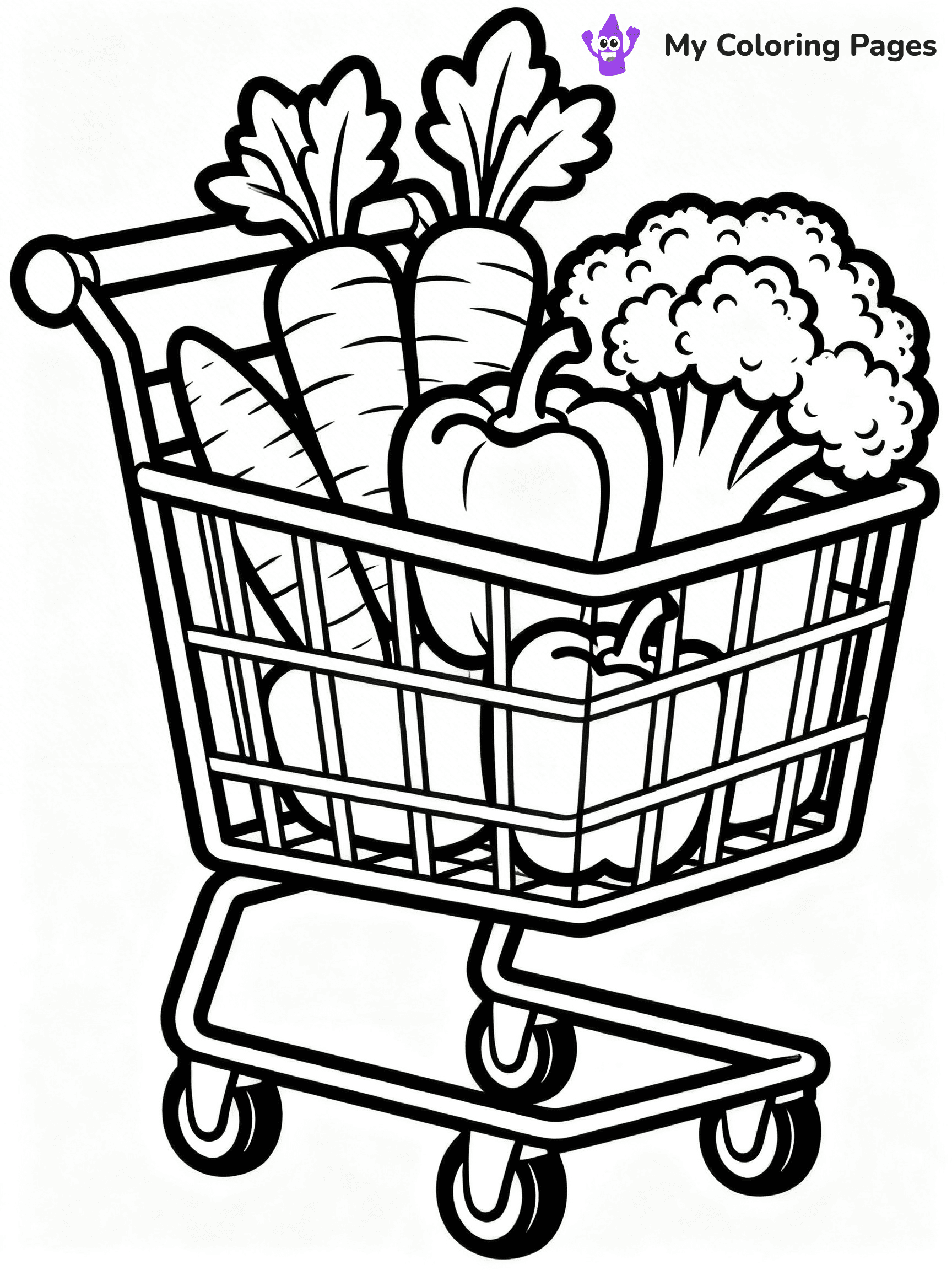 Grocery Store Coloring Pages - 39