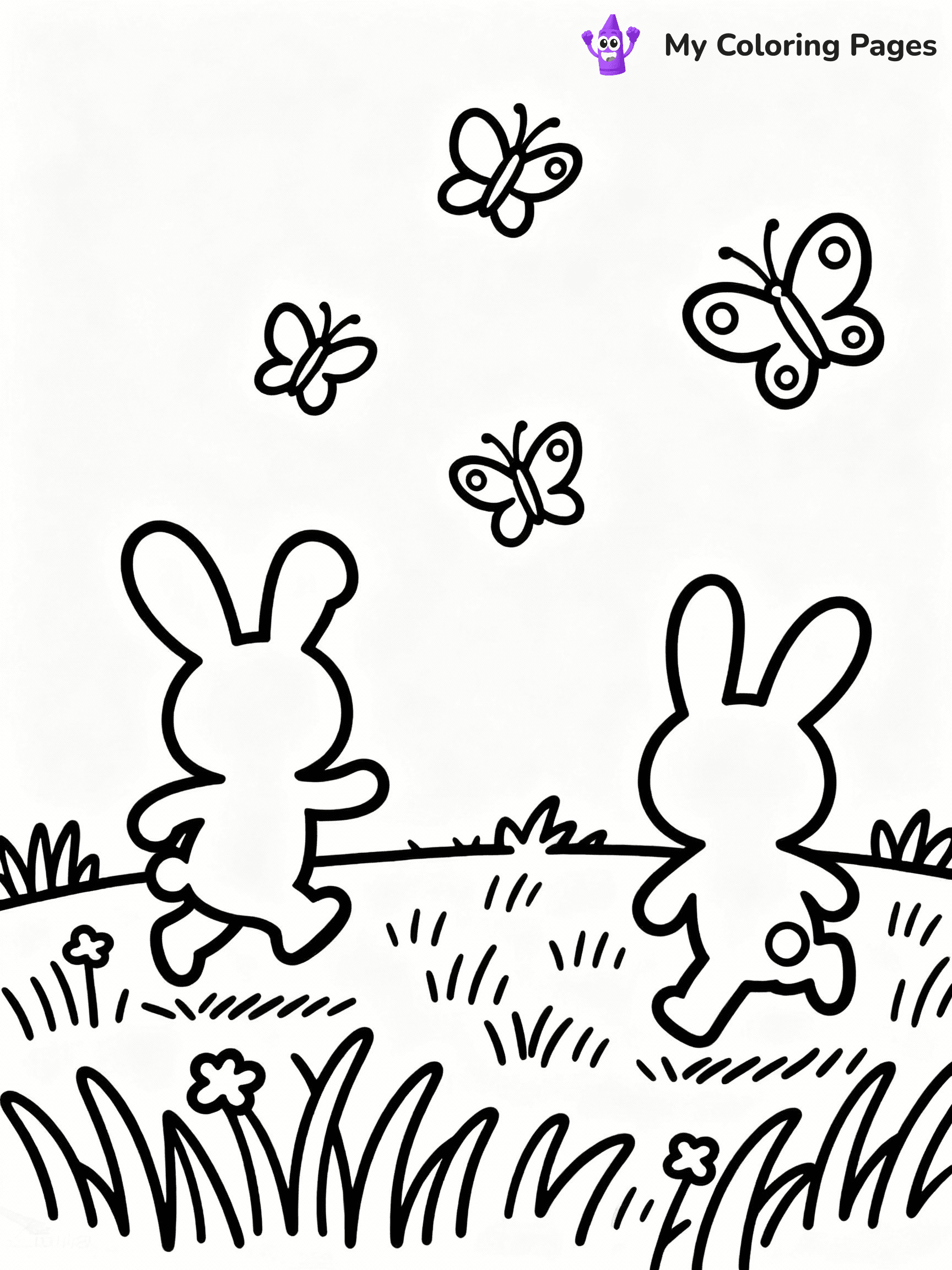 ⚠️ CRITICAL REQUIREMENT - ABSOLUTE BLACK AND WHITE ONLY ⚠️
This MUST be a BLACK AND WHITE line drawing ONLY. NO COLORS whatsoever.
- ONLY pure black lines (#000000) on pure white background (#FFFFFF)
- ABSOLUTELY NO colors, NO shading, NO gradients, NO grayscale
- If there are ANY colors in the output, the image is REJECTED
- This is a COLORING PAGE - meant to be COLORED IN by children
- The output must be UNCOLORED line art ready for coloring
⚠️ SUBJECT TO DRAW: Baby animals playing in a meadow, realistic style, bunnies hopping, butterflies fluttering above
(REMEMBER: Output must be BLACK AND WHITE line art only, NOT colored!)
# COLORING PAGE: BLACK OUTLINES ONLY - WHITE BACKGROUND MANDATORY
Create a **coloring book page** using EXACTLY two values: black lines, white space.
## NON-NEGOTIABLE BINARY RULES
- **ONLY #000000 (black) and #FFFFFF (white)** - NO other values exist
- **EVERY PIXEL = BLACK OR WHITE** - no gray/shading/antialiasing
- **WHITE BACKGROUND MANDATORY** - entire canvas stays white
- **ALL SHAPES HOLLOW** - everything is empty outlines waiting to be colored
- **FORBIDDEN:** fills, shading, gradients, patterns, textures, colors
- **NO SOLID REGIONS** - if it's not a thin line, it's wrong
## Universal Line Standards
- Black outlines ONLY - thin, uniform weight
- Every shape completely empty inside
- Closed contours suitable for coloring
- Simple flat illustration - zero depth/3D/realism
- **Style:** Whimsical Doodle Art Alley - rounded, friendly outlines (unless specified)
## Everything = Outline Only
- Characters/animals: hollow shapes
- Objects/clothing: empty contours
- Backgrounds/scenery: line work only
- Natural elements: outlined forms
- Dark/night areas: don't exist (use outlined symbols)
- Textures/patterns: convert to simple lines
## The Test
Can a child color EVERY white space with crayons? If any area is pre-filled/shaded/gray or colored in, it FAILS. Every shape must be waiting to receive color.
**FINAL OUTPUT**: Binary coloring page. Black lines define shapes. White spaces ready for coloring. Nothing else exists. No exceptions. Print-ready.
⚠️ FINAL REMINDER: Draw the subject "Baby animals playing in a meadow, realistic style, bunnies hopping, butterflies fluttering above" as BLACK AND WHITE line art. Zero colors in output.