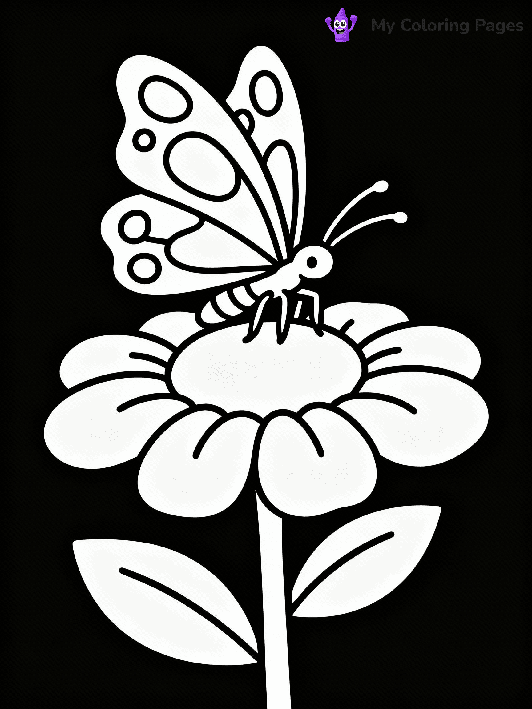 ⚠️ CRITICAL REQUIREMENT - ABSOLUTE BLACK AND WHITE ONLY ⚠️
This MUST be a BLACK AND WHITE line drawing ONLY. NO COLORS whatsoever.
- ONLY pure black lines (#000000) on pure white background (#FFFFFF)
- ABSOLUTELY NO colors, NO shading, NO gradients, NO grayscale
- If there are ANY colors in the output, the image is REJECTED
- This is a COLORING PAGE - meant to be COLORED IN by children
- The output must be UNCOLORED line art ready for coloring
⚠️ SUBJECT TO DRAW: Realistic butterfly perched on a flower, intricate wing patterns, soft petals surrounding, lifelike proportions
(REMEMBER: Output must be BLACK AND WHITE line art only, NOT colored!)
# COLORING PAGE: BLACK OUTLINES ONLY - WHITE BACKGROUND MANDATORY
Create a **coloring book page** using EXACTLY two values: black lines, white space.
## NON-NEGOTIABLE BINARY RULES
- **ONLY #000000 (black) and #FFFFFF (white)** - NO other values exist
- **EVERY PIXEL = BLACK OR WHITE** - no gray/shading/antialiasing
- **WHITE BACKGROUND MANDATORY** - entire canvas stays white
- **ALL SHAPES HOLLOW** - everything is empty outlines waiting to be colored
- **FORBIDDEN:** fills, shading, gradients, patterns, textures, colors
- **NO SOLID REGIONS** - if it's not a thin line, it's wrong
## Universal Line Standards
- Black outlines ONLY - thin, uniform weight
- Every shape completely empty inside
- Closed contours suitable for coloring
- Simple flat illustration - zero depth/3D/realism
- **Style:** Whimsical Doodle Art Alley - rounded, friendly outlines (unless specified)
## Everything = Outline Only
- Characters/animals: hollow shapes
- Objects/clothing: empty contours
- Backgrounds/scenery: line work only
- Natural elements: outlined forms
- Dark/night areas: don't exist (use outlined symbols)
- Textures/patterns: convert to simple lines
## The Test
Can a child color EVERY white space with crayons? If any area is pre-filled/shaded/gray or colored in, it FAILS. Every shape must be waiting to receive color.
**FINAL OUTPUT**: Binary coloring page. Black lines define shapes. White spaces ready for coloring. Nothing else exists. No exceptions. Print-ready.
⚠️ FINAL REMINDER: Draw the subject "Realistic butterfly perched on a flower, intricate wing patterns, soft petals surrounding, lifelike proportions" as BLACK AND WHITE line art. Zero colors in output.