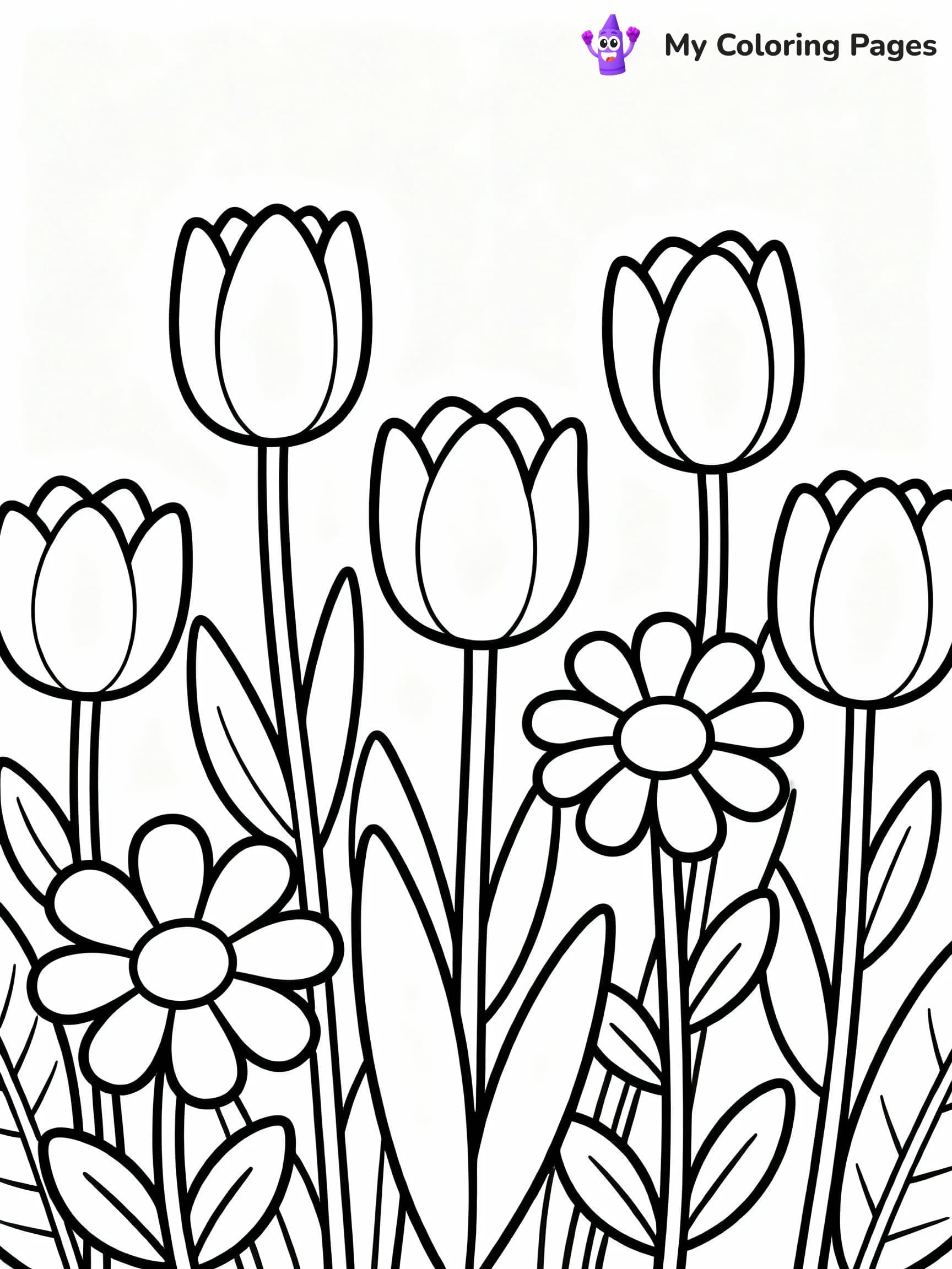 Spring Coloring Pages - 9
