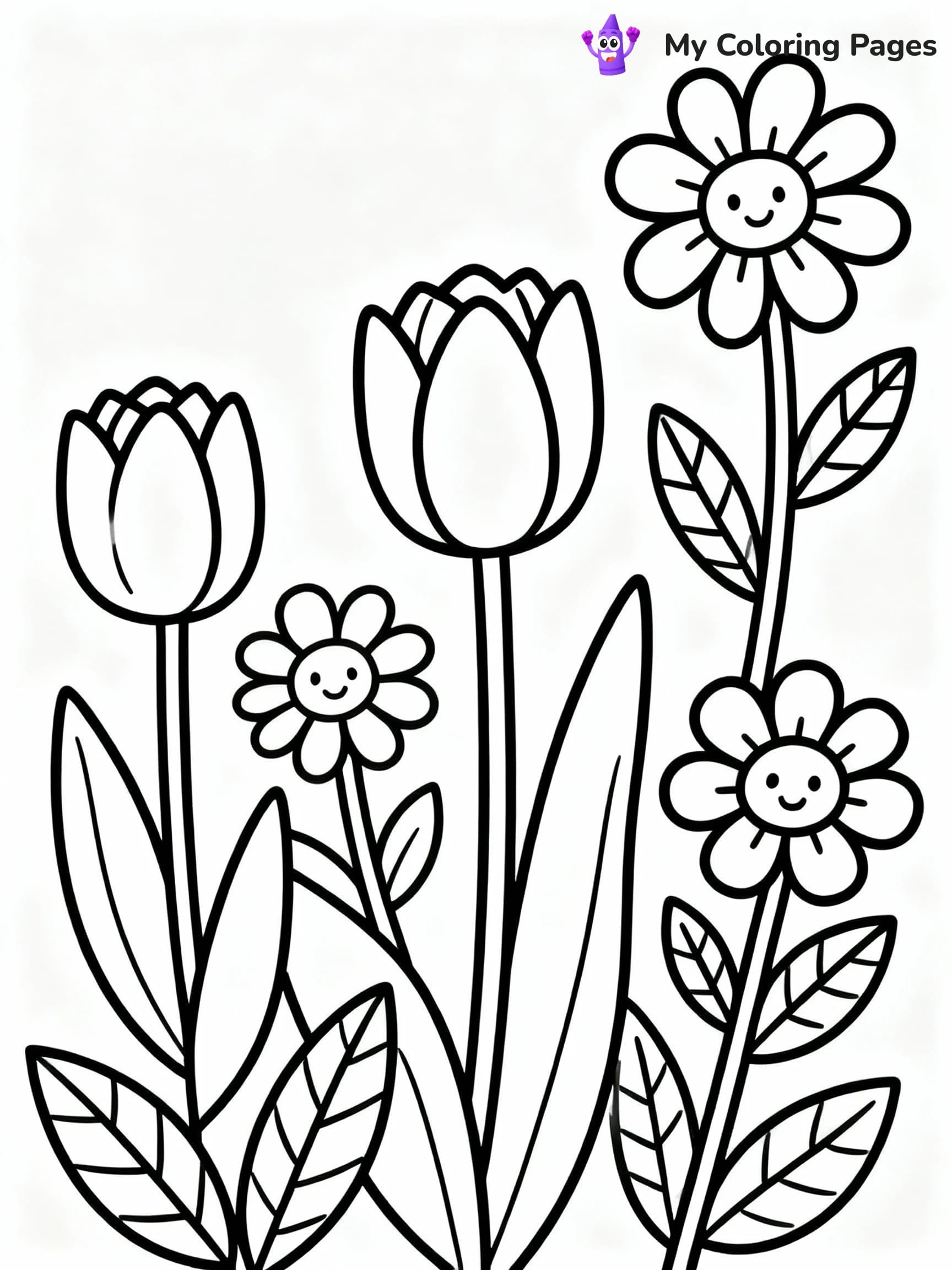 Spring Coloring Pages - 8
