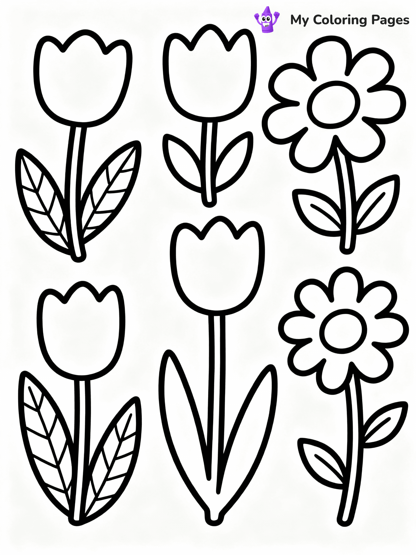 ⚠️ CRITICAL REQUIREMENT - ABSOLUTE BLACK AND WHITE ONLY ⚠️
This MUST be a BLACK AND WHITE line drawing ONLY. NO COLORS whatsoever.
- ONLY pure black lines (#000000) on pure white background (#FFFFFF)
- ABSOLUTELY NO colors, NO shading, NO gradients, NO grayscale
- If there are ANY colors in the output, the image is REJECTED
- This is a COLORING PAGE - meant to be COLORED IN by children
- The output must be UNCOLORED line art ready for coloring
⚠️ SUBJECT TO DRAW: spring flowers, tulips and daisies, outlined in a whimsical style, leaves detailed
(REMEMBER: Output must be BLACK AND WHITE line art only, NOT colored!)
# COLORING PAGE: BLACK OUTLINES ONLY - WHITE BACKGROUND MANDATORY
Create a **coloring book page** using EXACTLY two values: black lines, white space.
## NON-NEGOTIABLE BINARY RULES
- **ONLY #000000 (black) and #FFFFFF (white)** - NO other values exist
- **EVERY PIXEL = BLACK OR WHITE** - no gray/shading/antialiasing
- **WHITE BACKGROUND MANDATORY** - entire canvas stays white
- **ALL SHAPES HOLLOW** - everything is empty outlines waiting to be colored
- **FORBIDDEN:** fills, shading, gradients, patterns, textures, colors
- **NO SOLID REGIONS** - if it's not a thin line, it's wrong
## Universal Line Standards
- Black outlines ONLY - thin, uniform weight
- Every shape completely empty inside
- Closed contours suitable for coloring
- Simple flat illustration - zero depth/3D/realism
- **Style:** Whimsical Doodle Art Alley - rounded, friendly outlines (unless specified)
## Everything = Outline Only
- Characters/animals: hollow shapes
- Objects/clothing: empty contours
- Backgrounds/scenery: line work only
- Natural elements: outlined forms
- Dark/night areas: don't exist (use outlined symbols)
- Textures/patterns: convert to simple lines
## The Test
Can a child color EVERY white space with crayons? If any area is pre-filled/shaded/gray or colored in, it FAILS. Every shape must be waiting to receive color.
**FINAL OUTPUT**: Binary coloring page. Black lines define shapes. White spaces ready for coloring. Nothing else exists. No exceptions. Print-ready.
⚠️ FINAL REMINDER: Draw the subject "spring flowers, tulips and daisies, outlined in a whimsical style, leaves detailed" as BLACK AND WHITE line art. Zero colors in output.