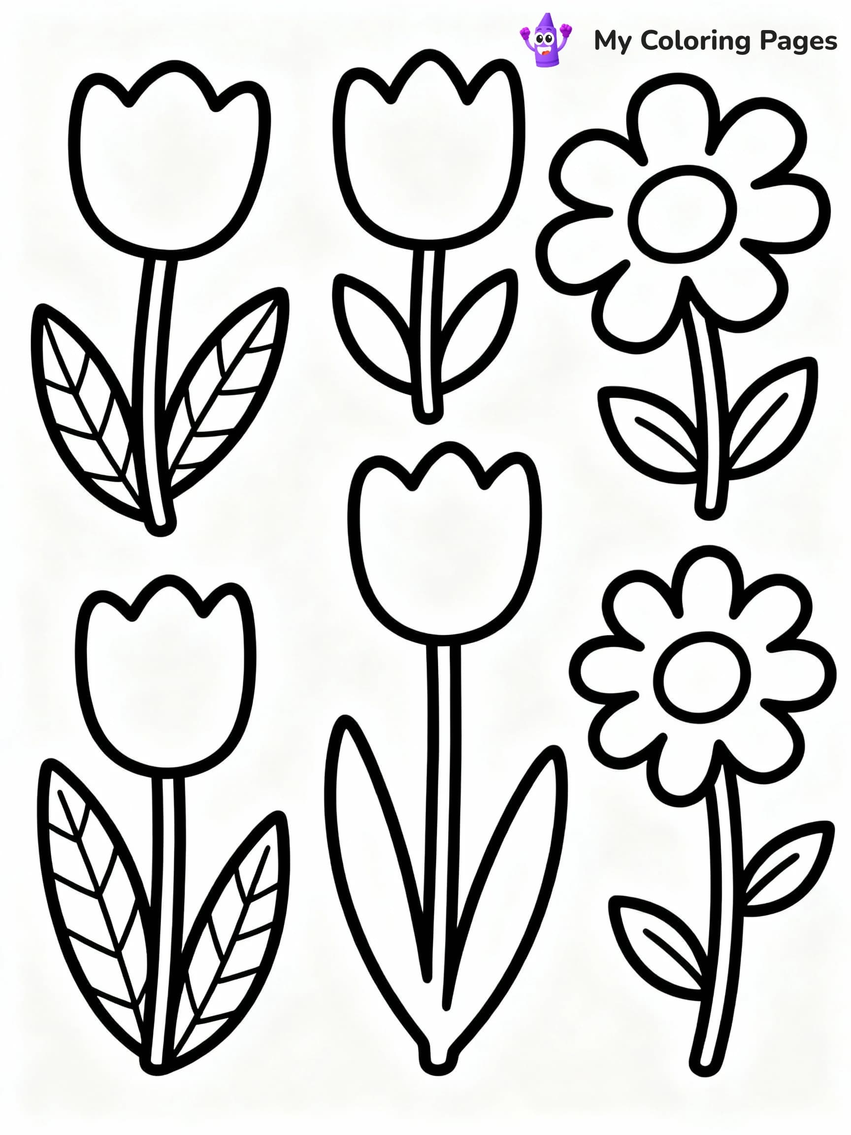 Spring Coloring Pages - 4