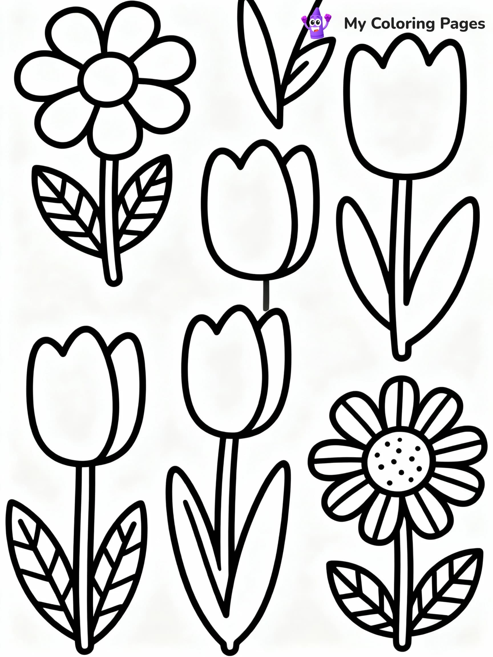 Spring Coloring Pages - 3