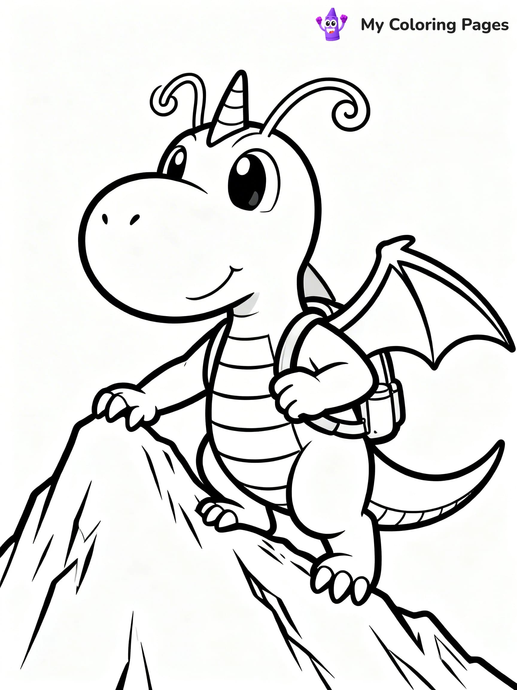 Dragonite Coloring Pages - 4