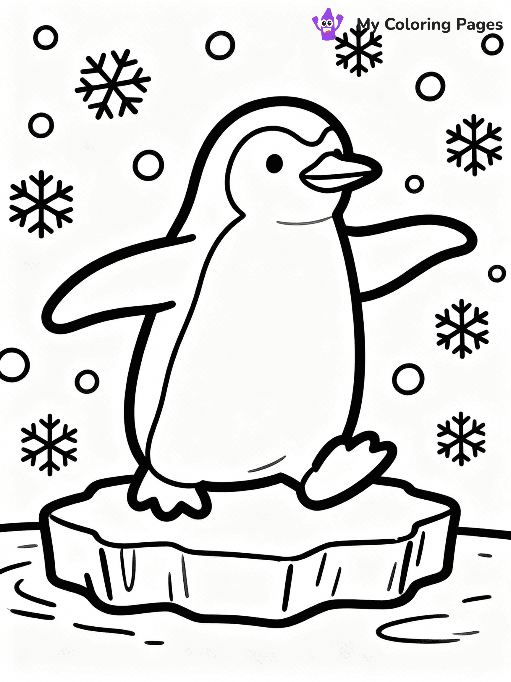 Penguin Coloring Pages - 50