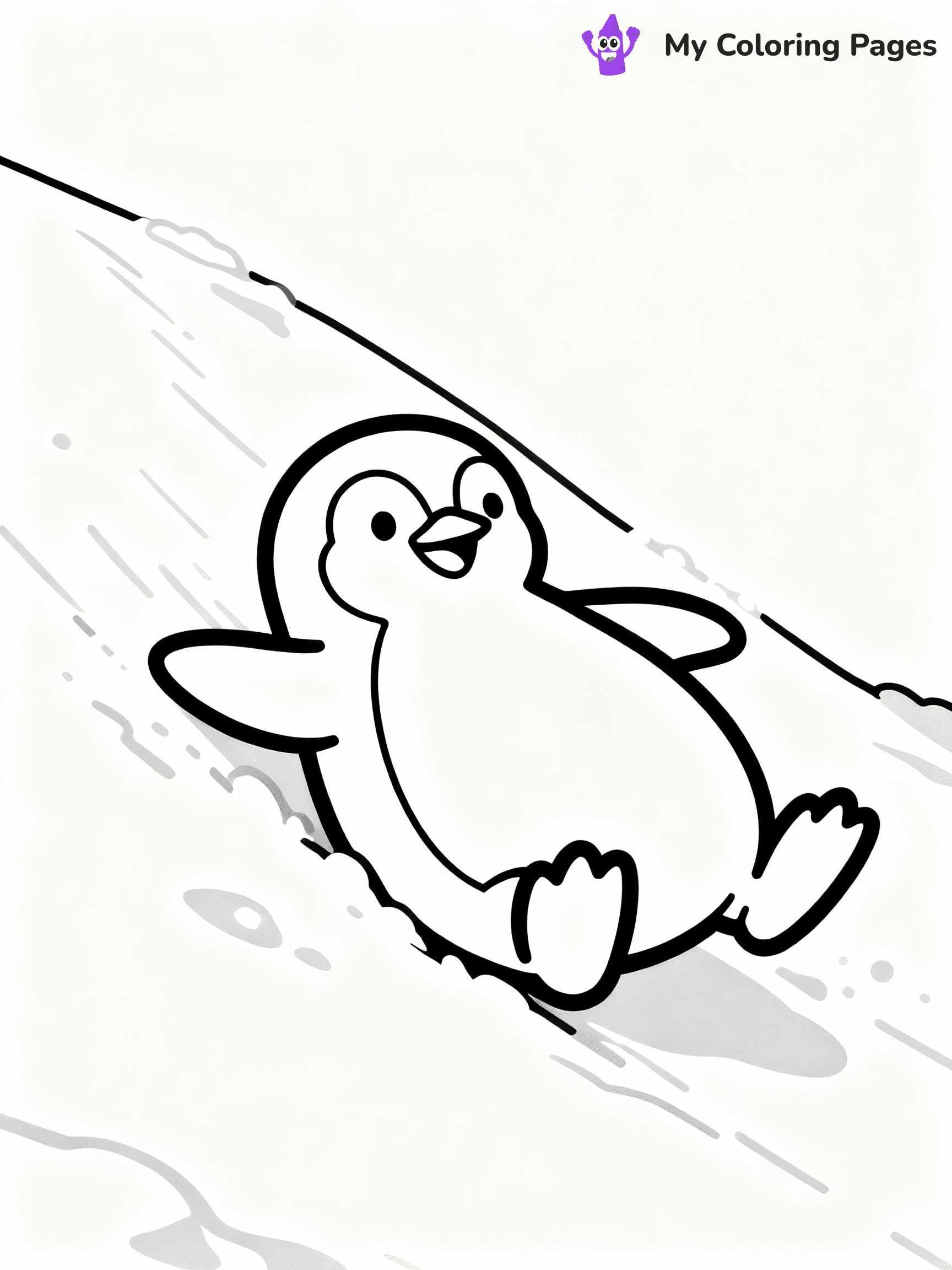 Penguin Coloring Pages - 36