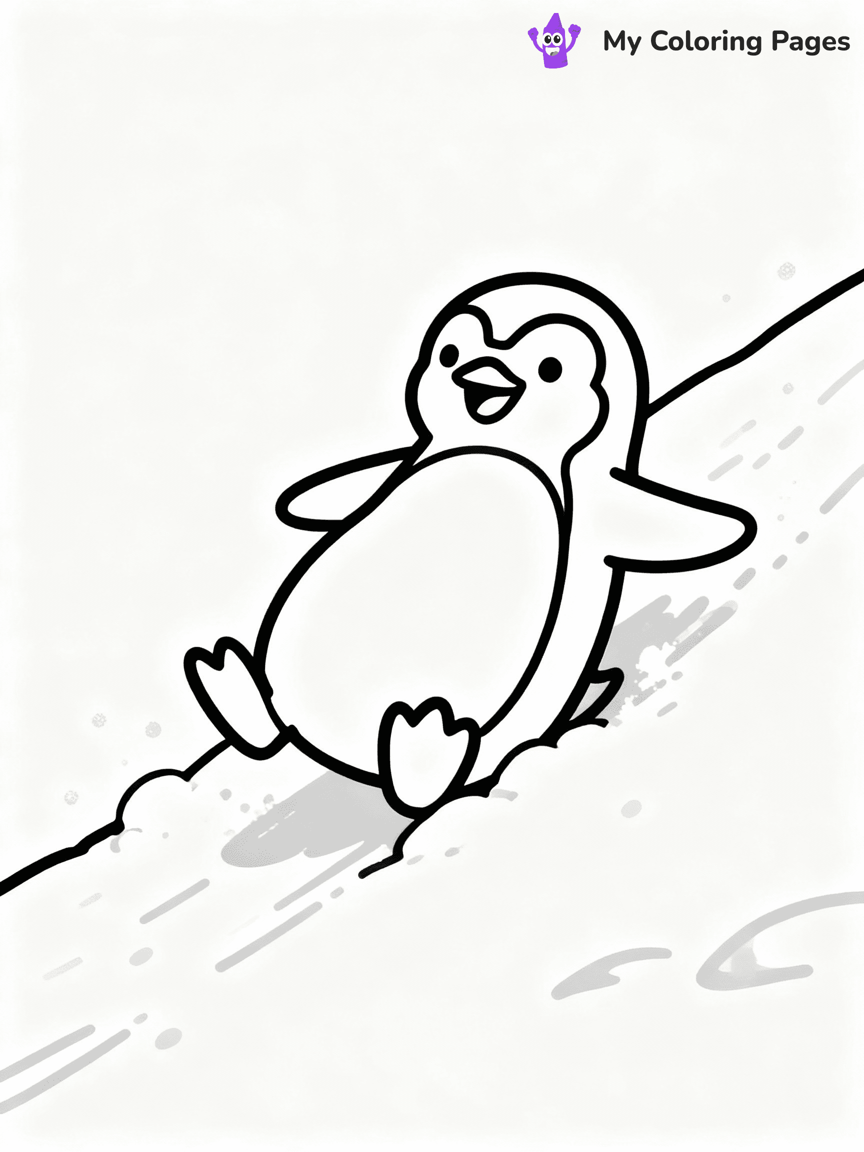 Penguin Coloring Pages - 33