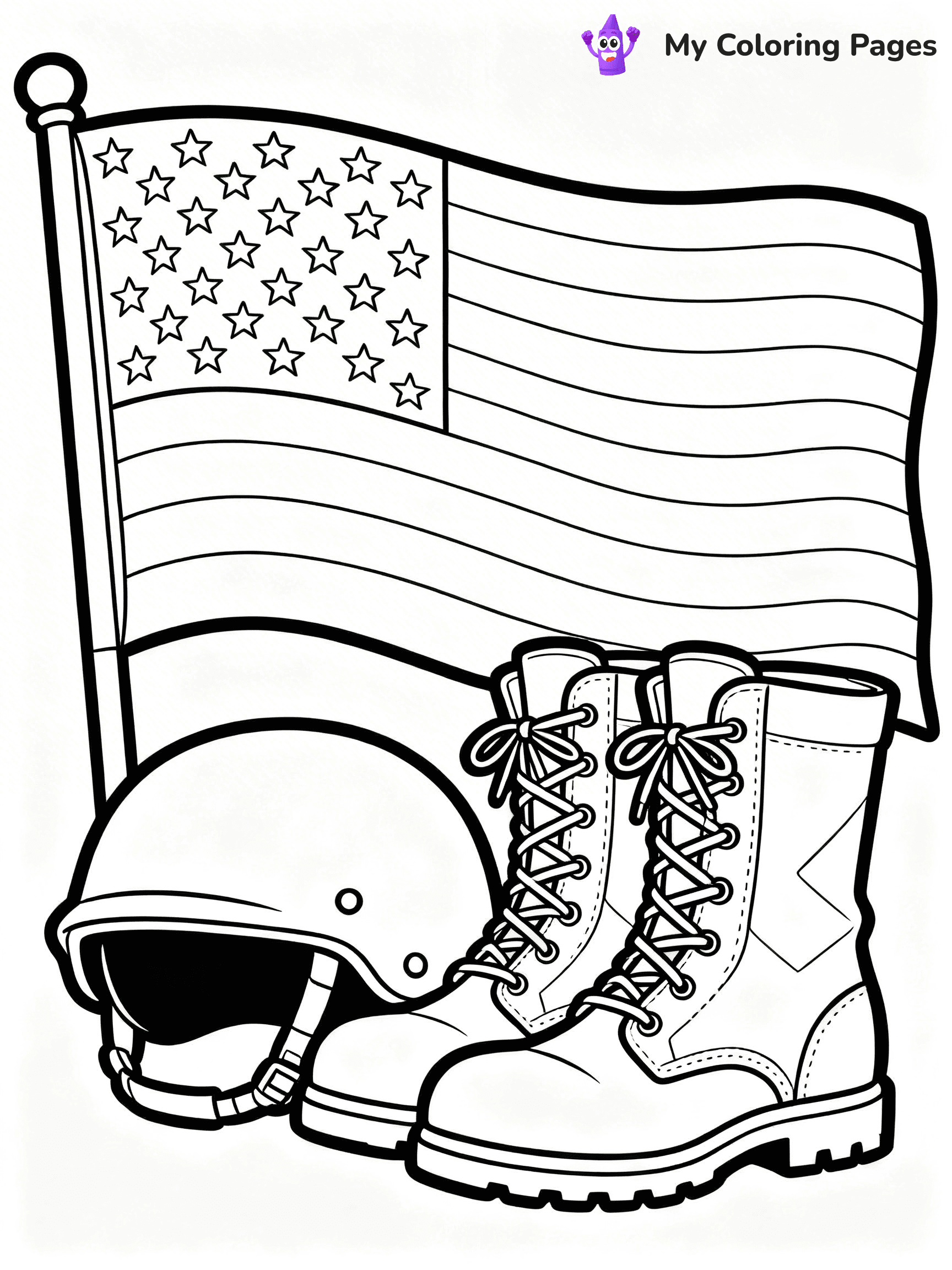 Veteran Coloring Pages - 8