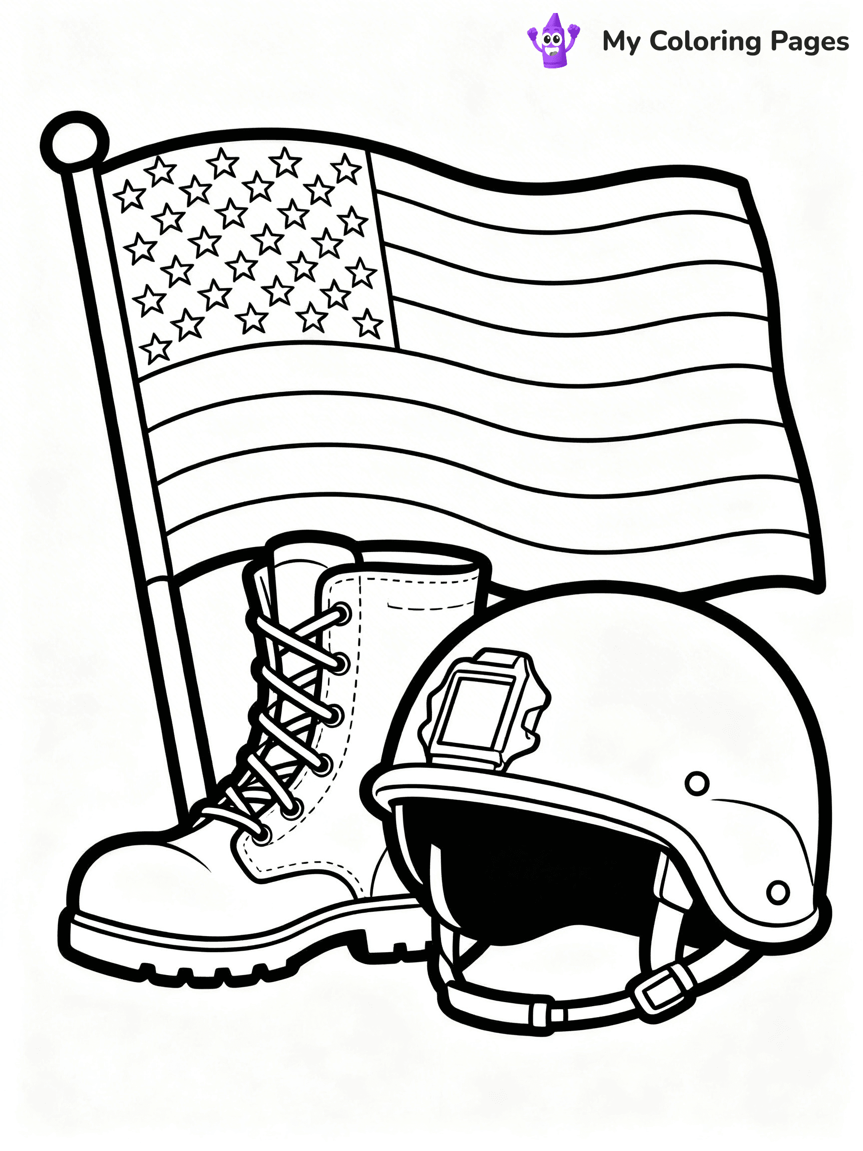 Veteran Coloring Pages - 7