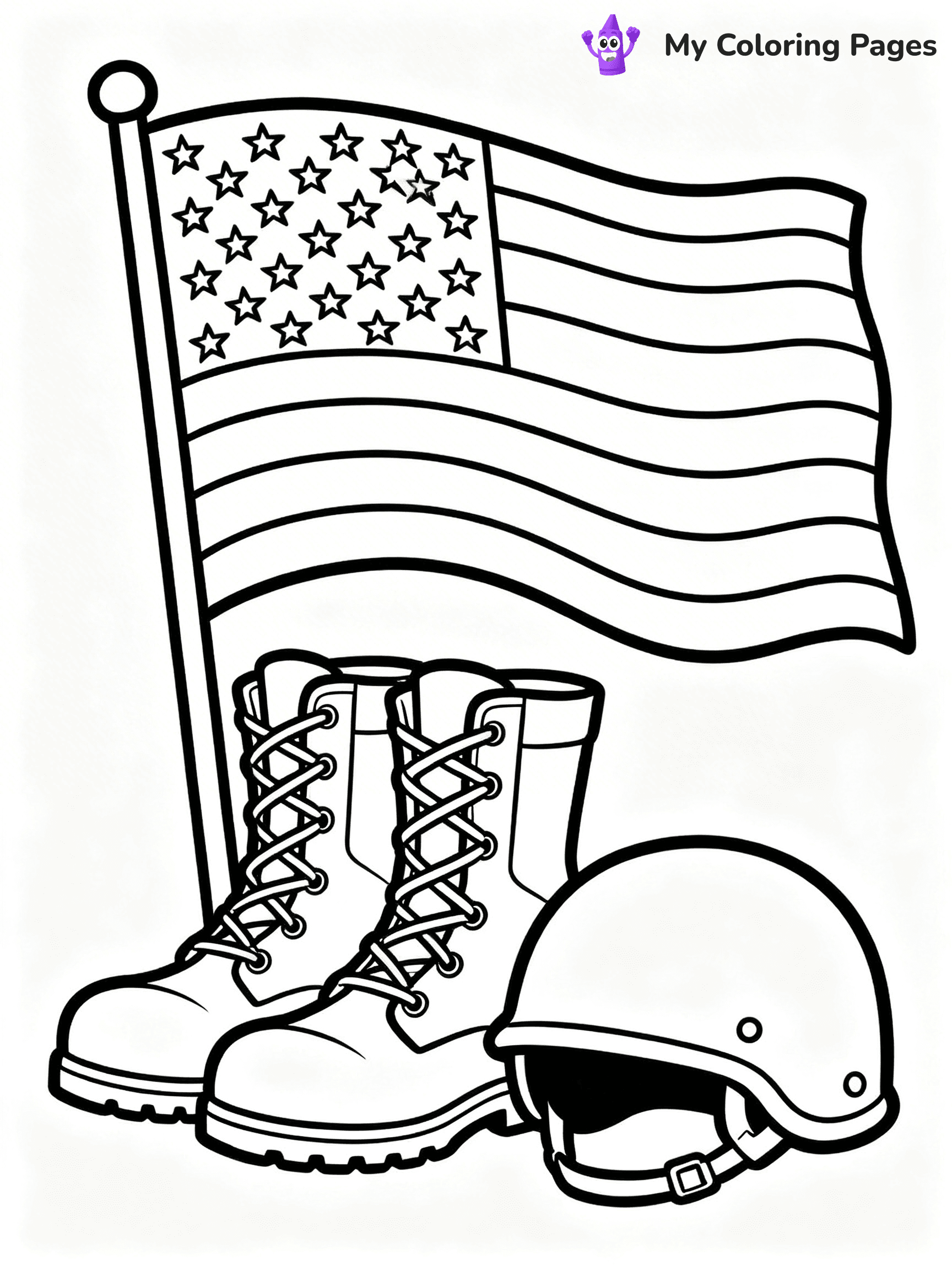 Veteran Coloring Pages - 6