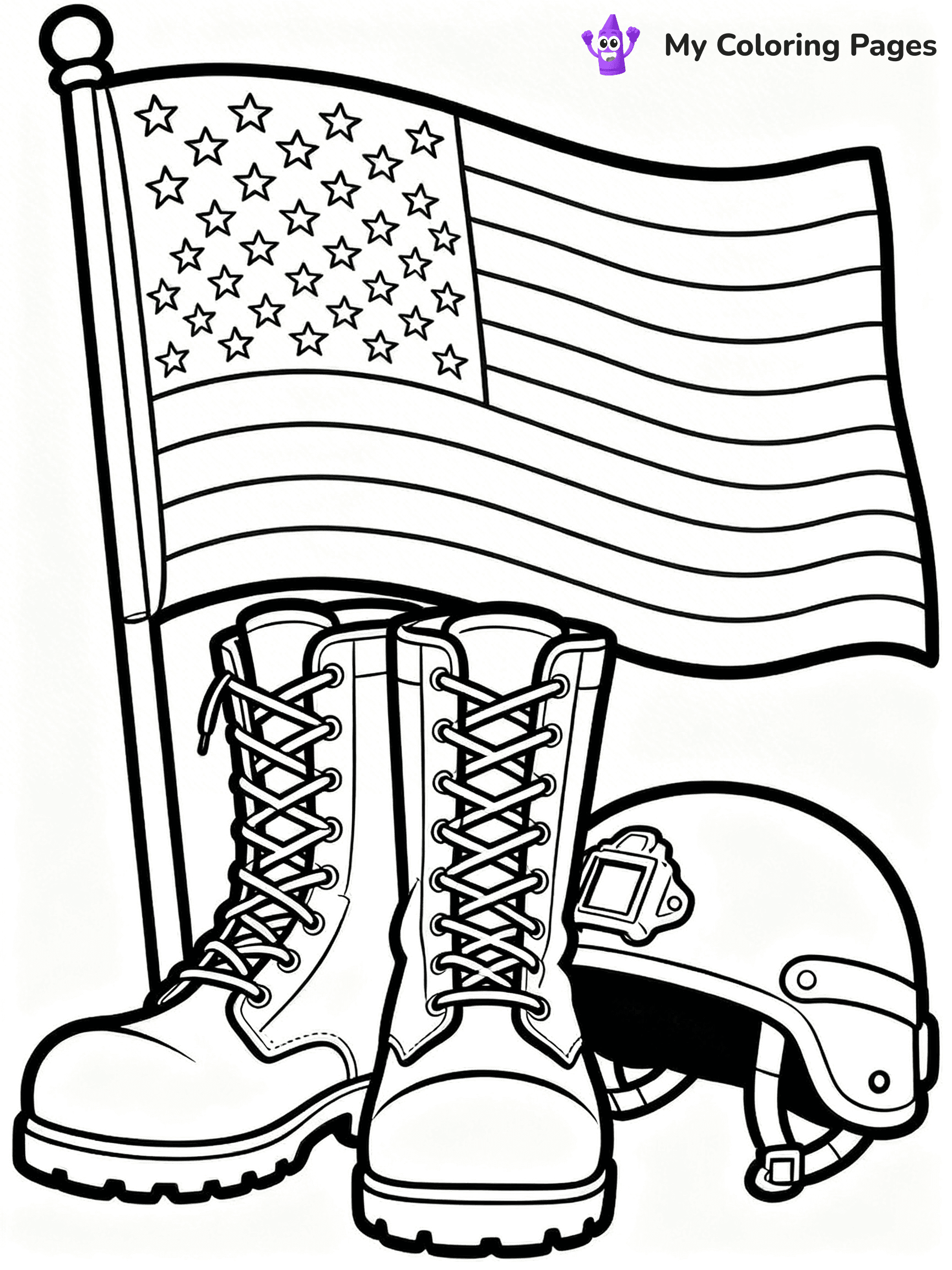 Veteran Coloring Pages - 5