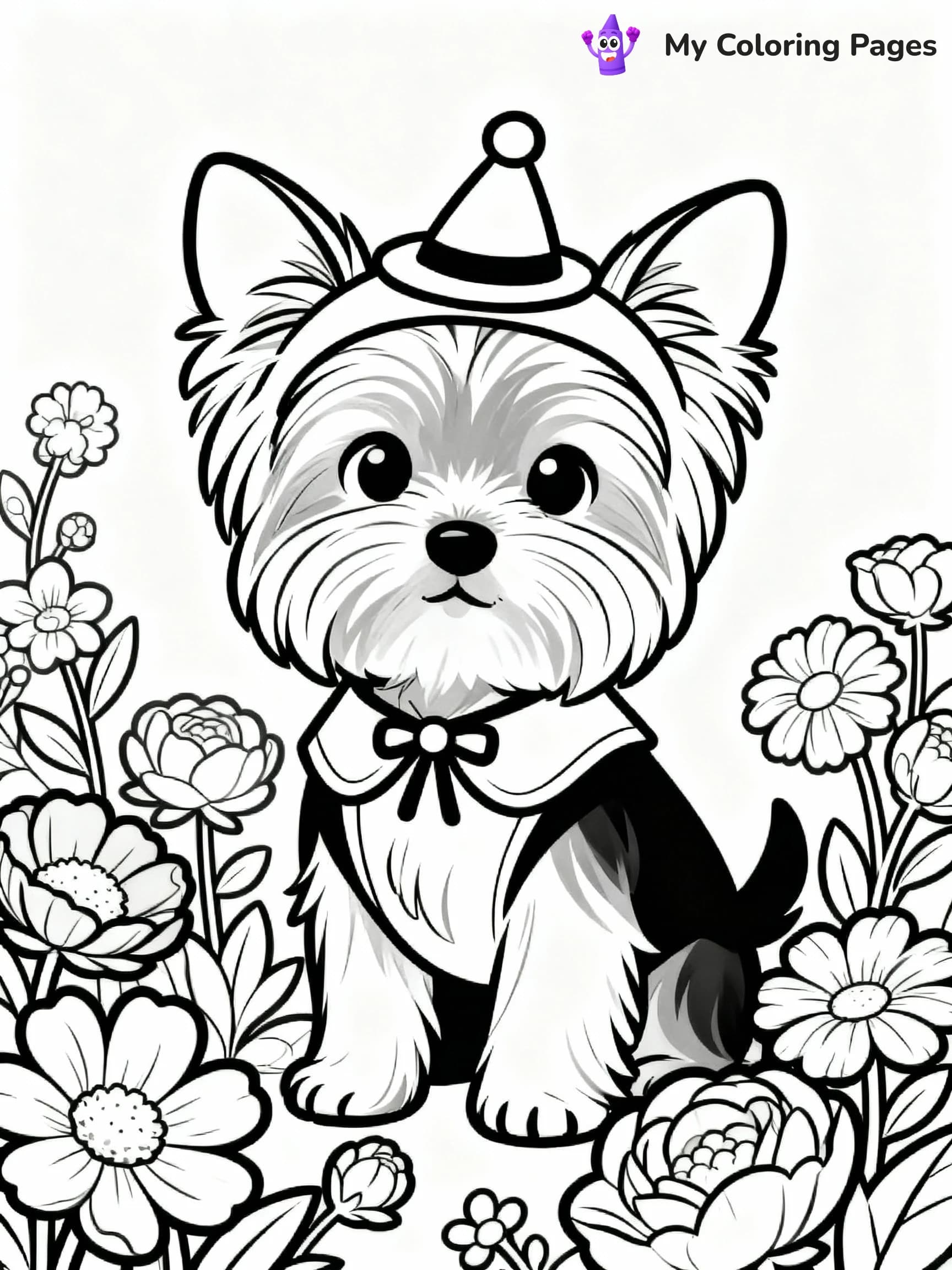 Dog Coloring Pages - 23