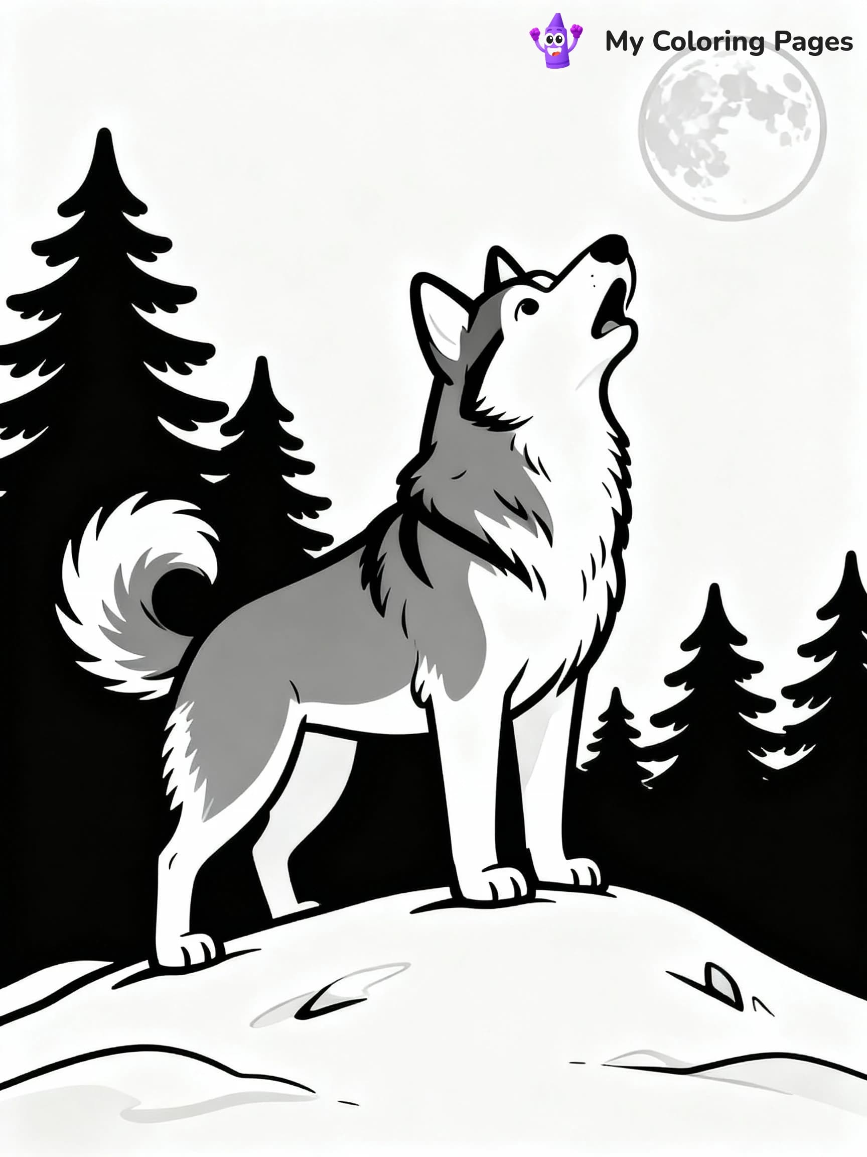 Dog Coloring Pages - 21