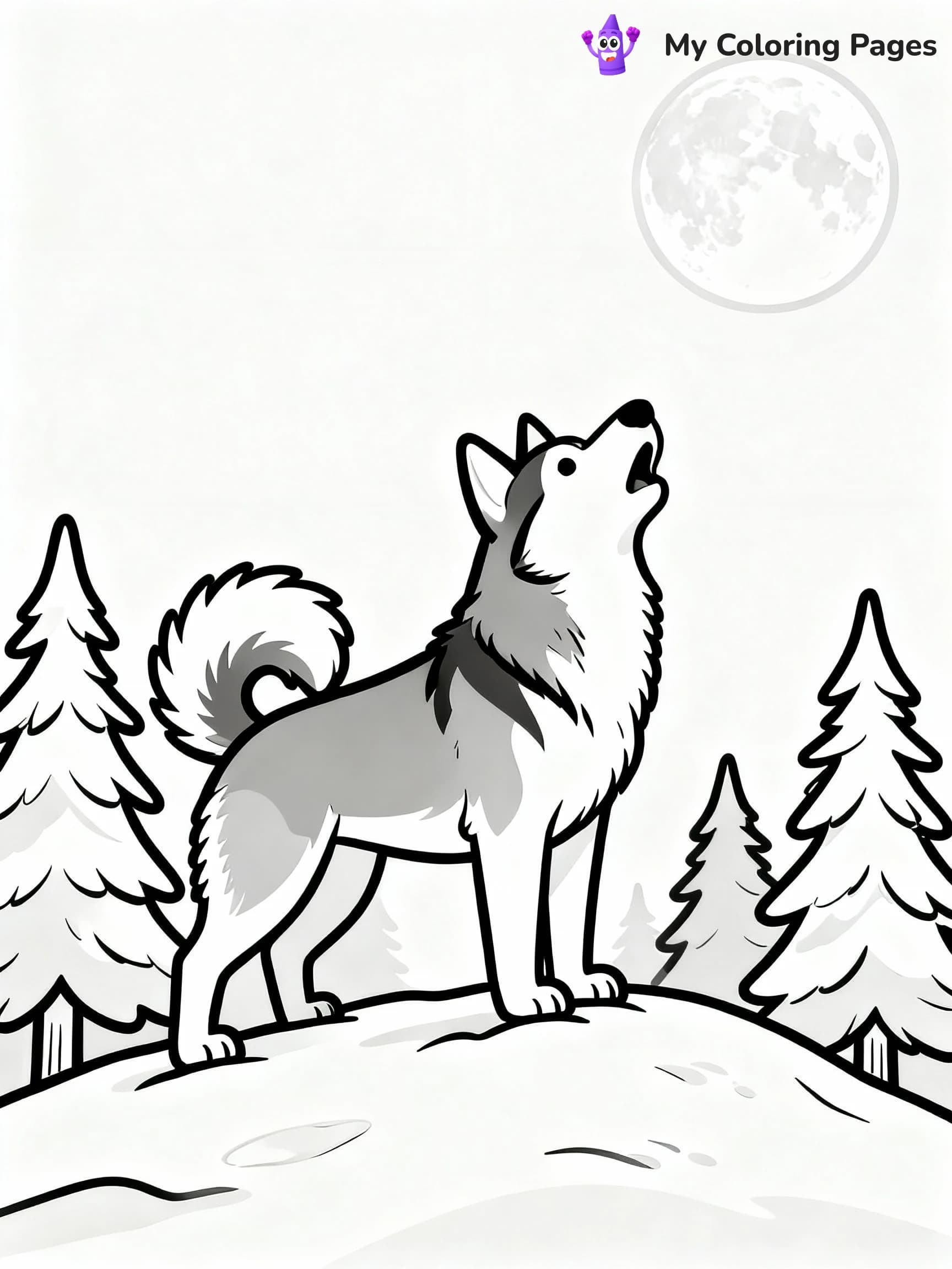 Dog Coloring Pages - 19