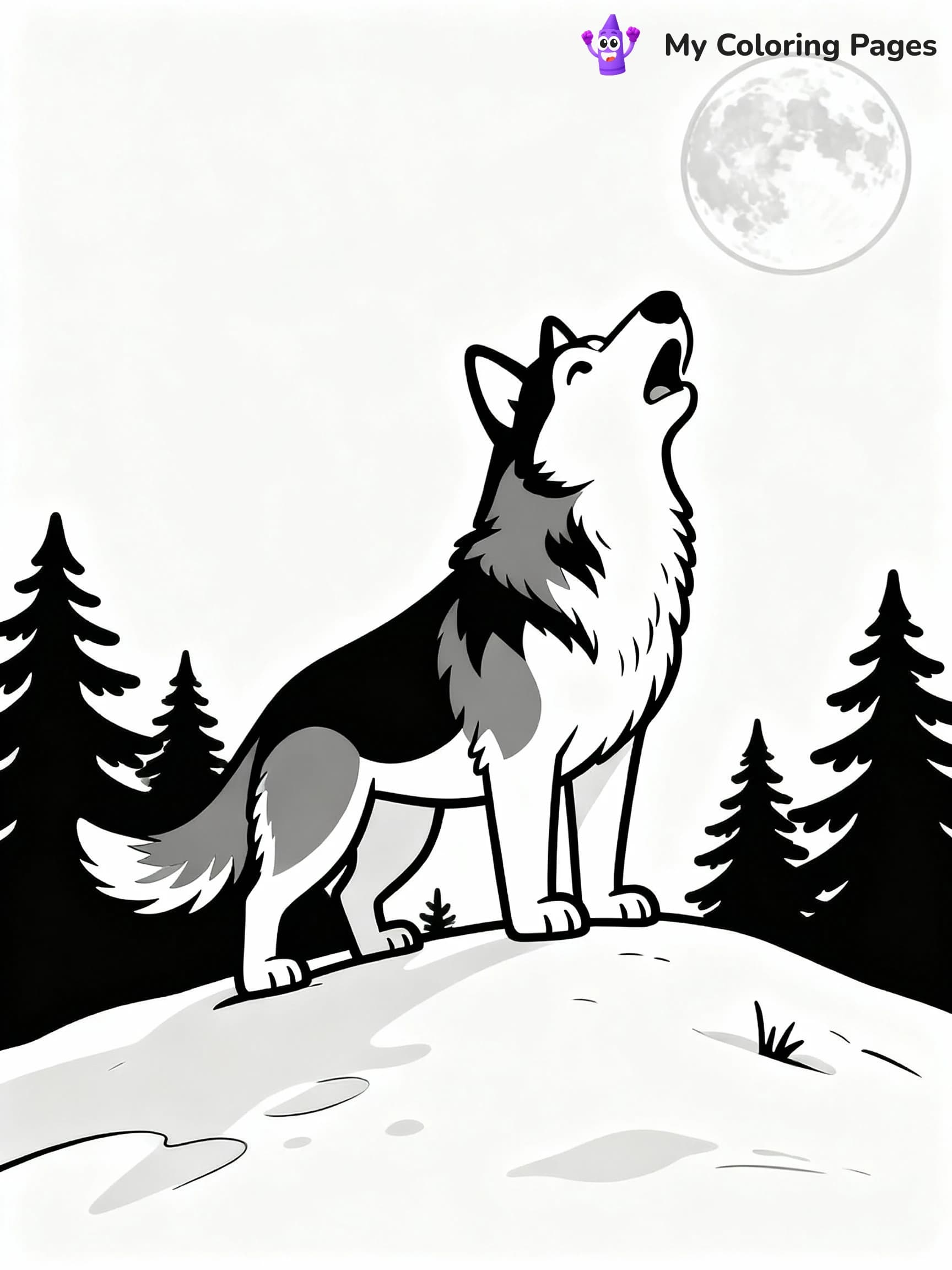 Dog Coloring Pages - 18