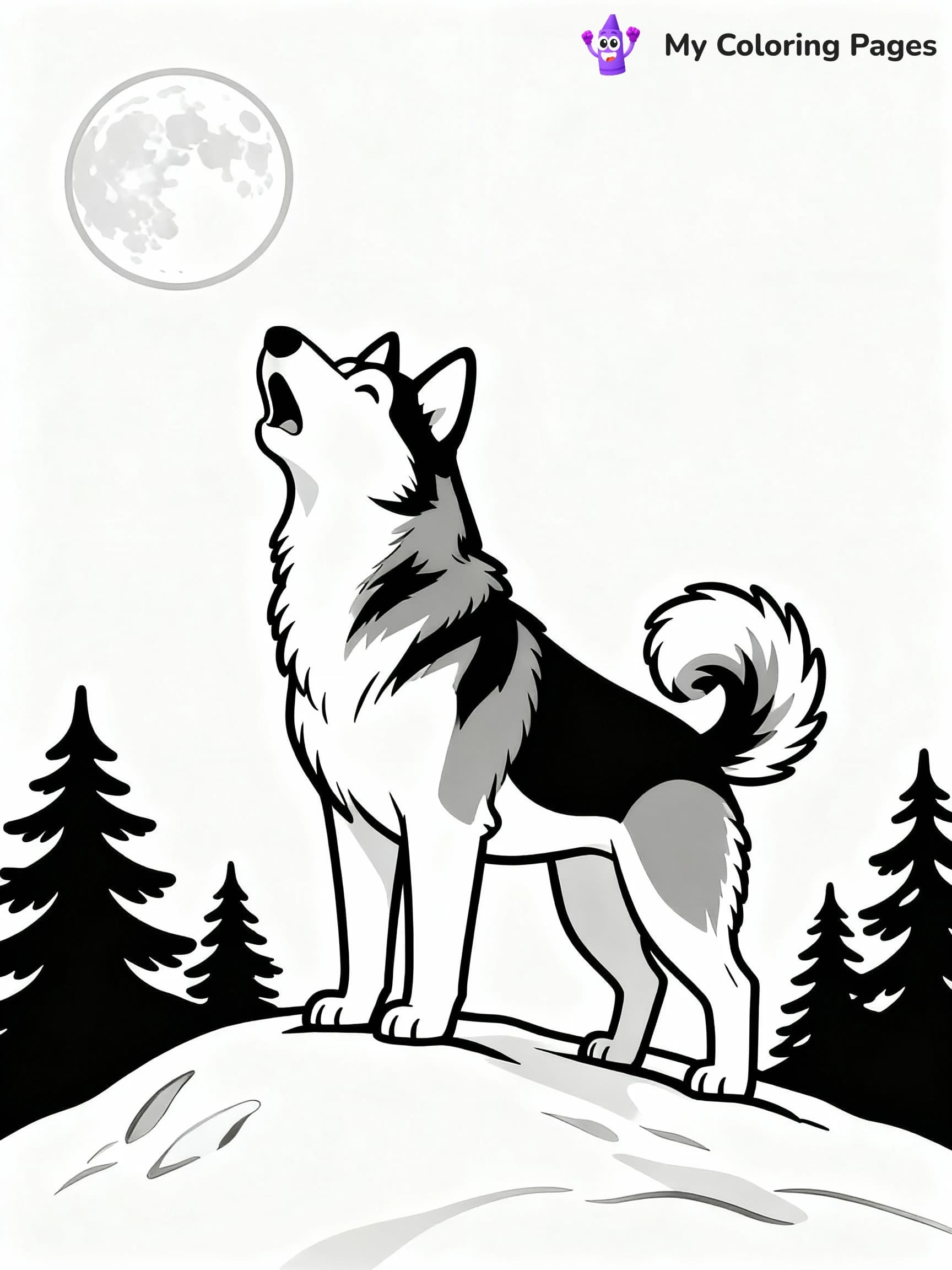 Dog Coloring Pages - 17