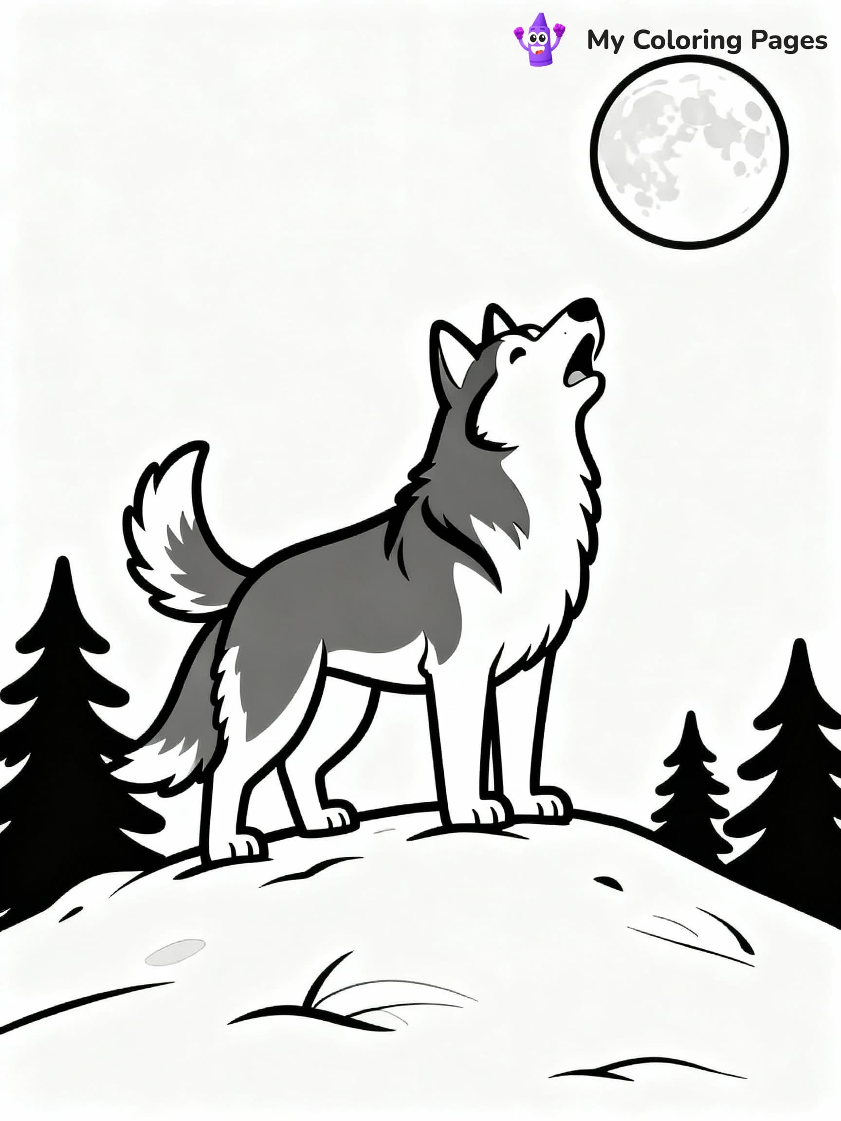 Dog Coloring Pages - 16