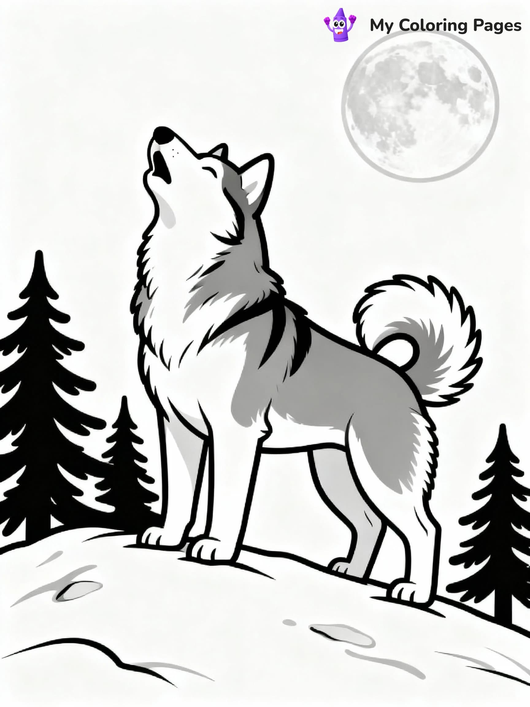 Dog Coloring Pages - 14