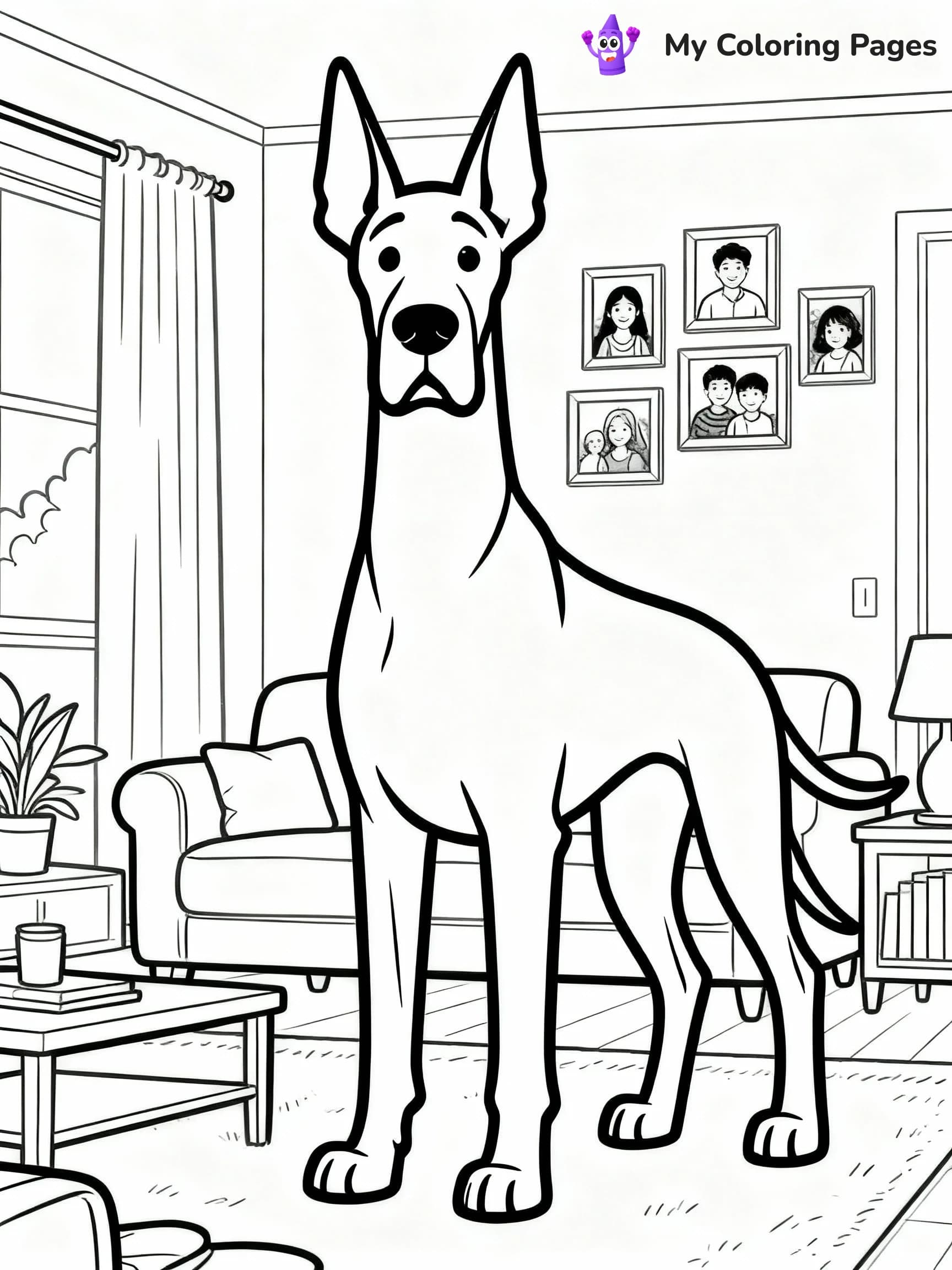 Dog Coloring Pages - 5
