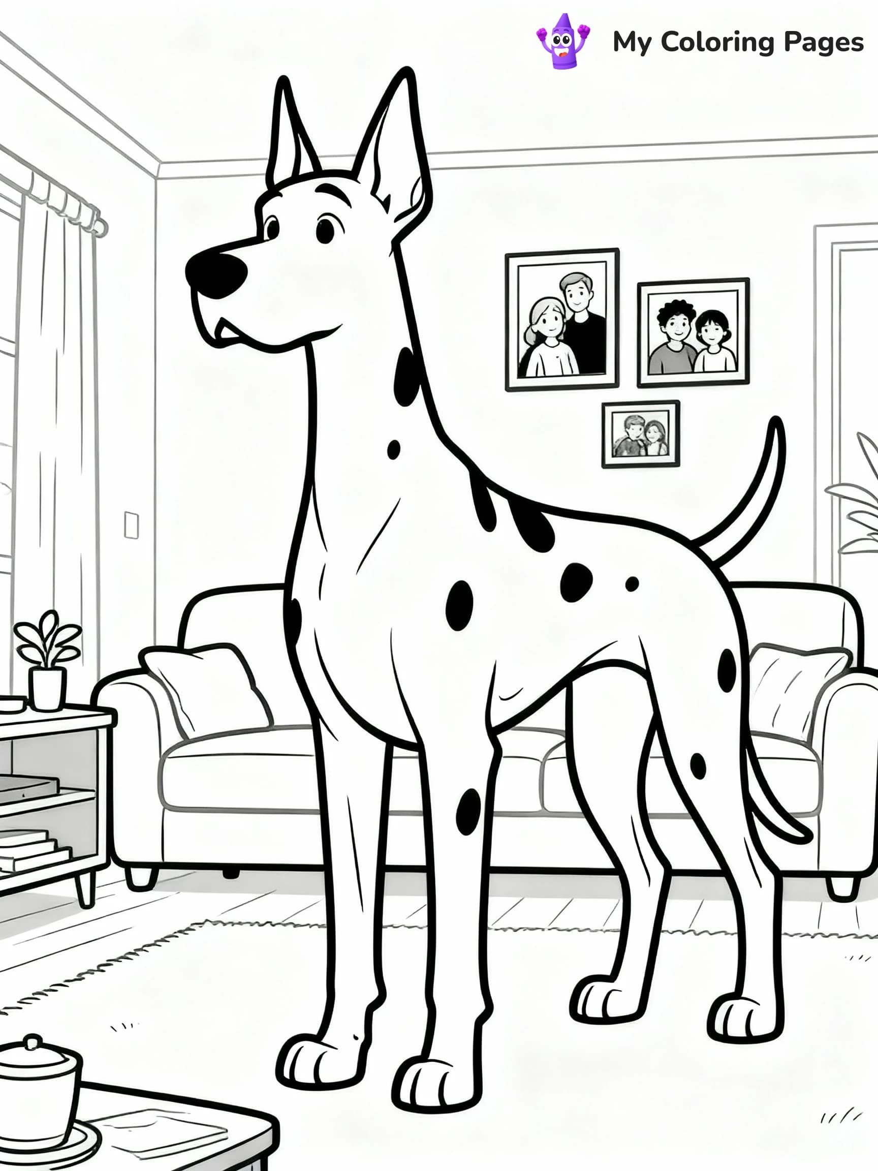 Dog Coloring Pages - 3