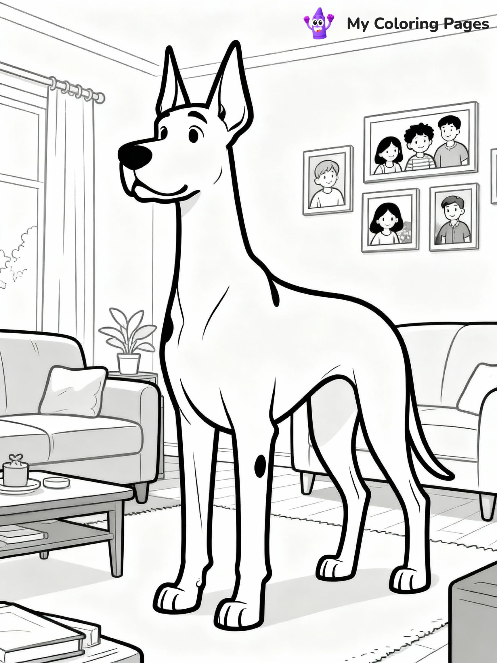 Dog Coloring Pages - 2