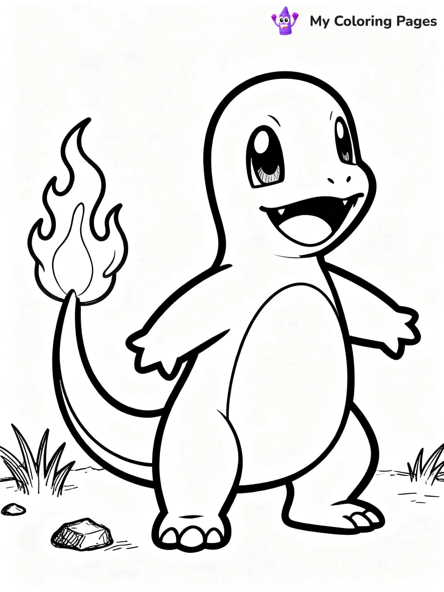 Pikachu Face Coloring Pages - 23