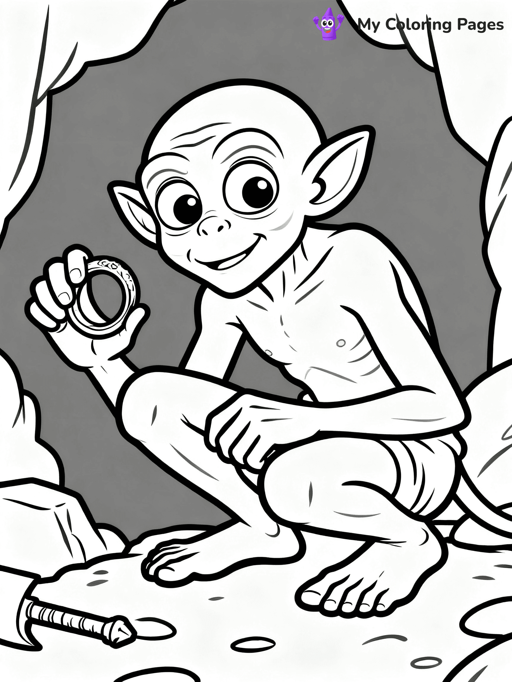 Lord Of The Rings Coloring Pages - 25