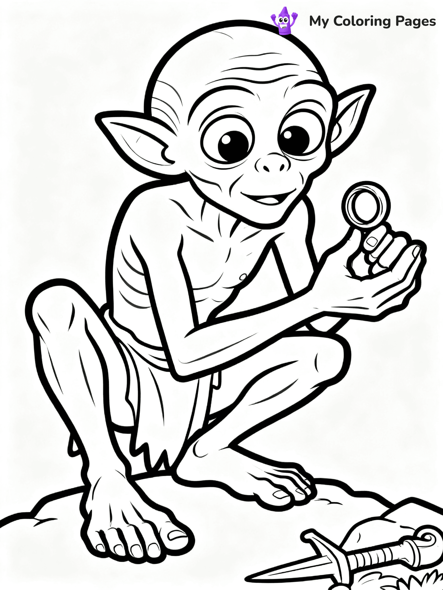 Lord Of The Rings Coloring Pages - 23