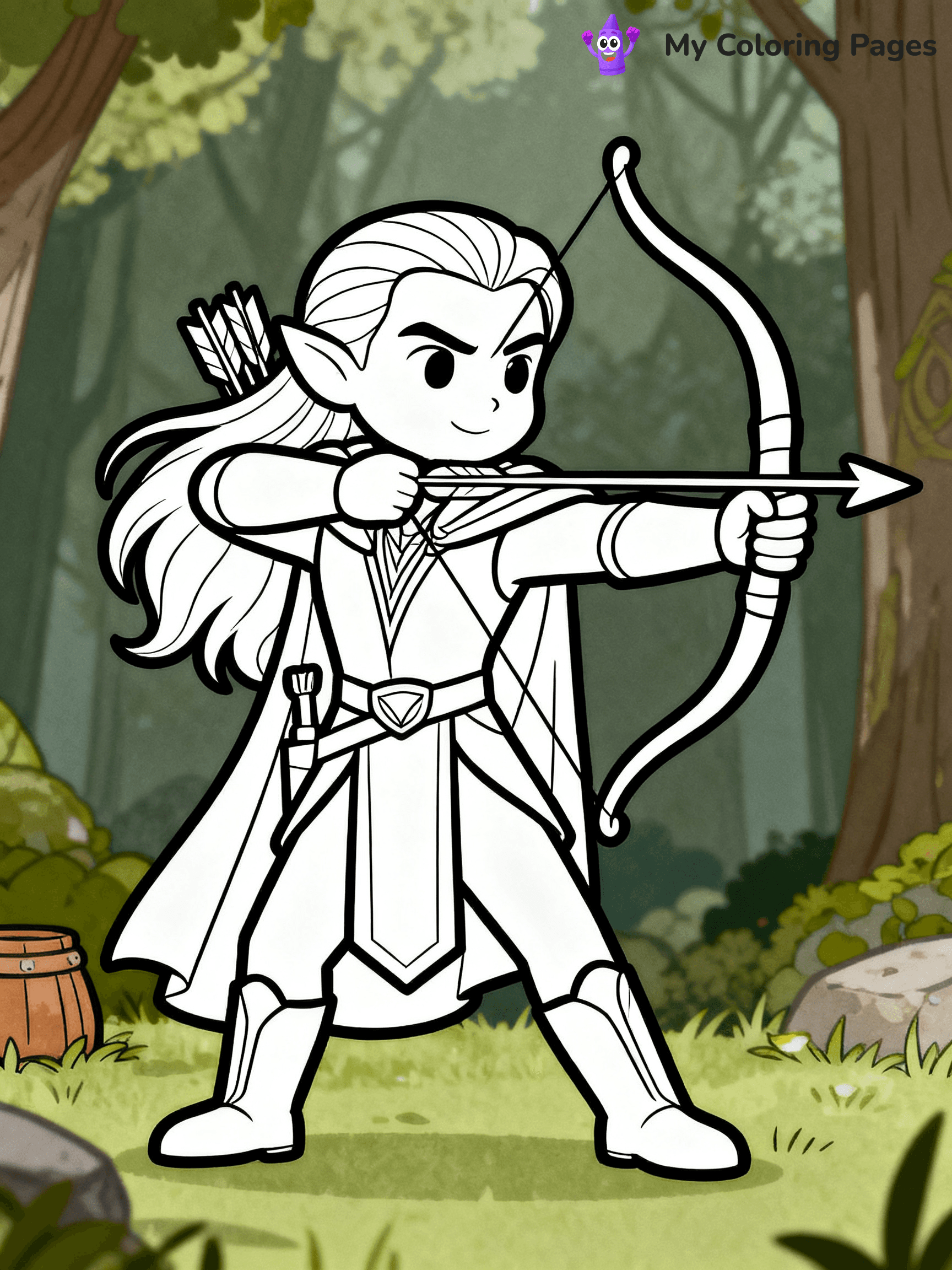 Lord Of The Rings Coloring Pages - 18