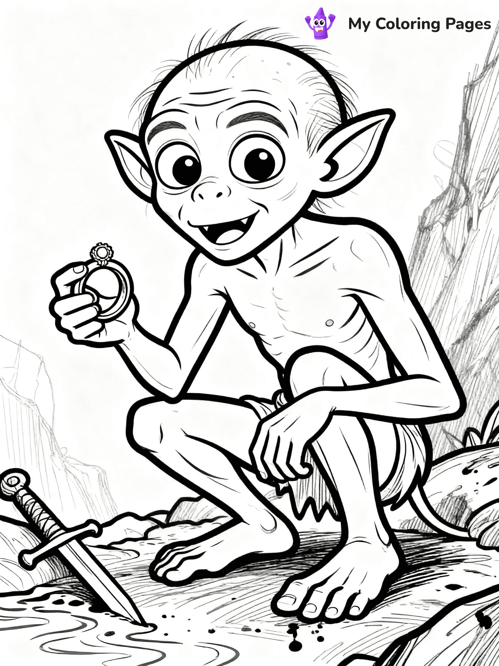 Lord Of The Rings Coloring Pages - 17