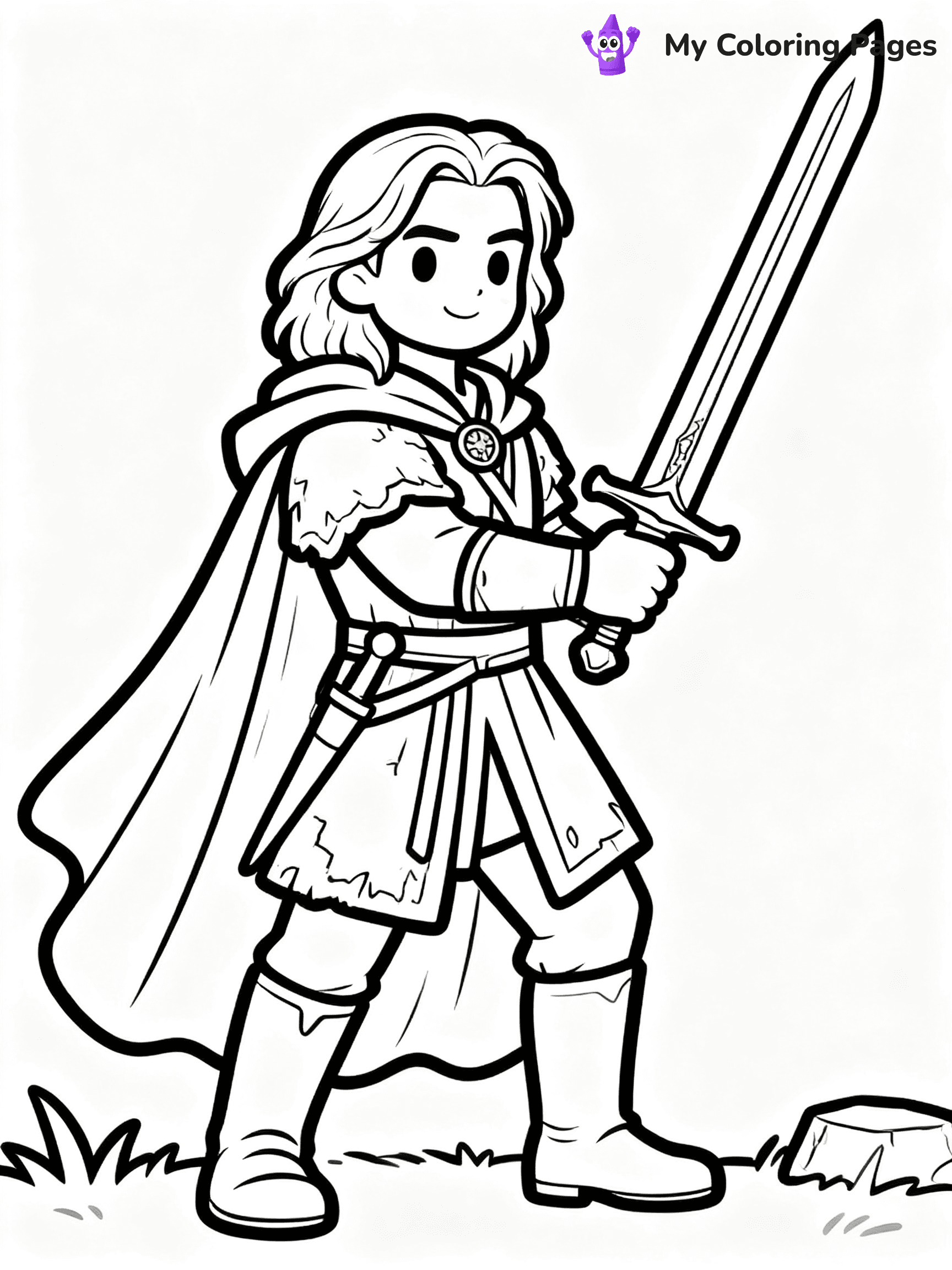 Lord Of The Rings Coloring Pages - 14