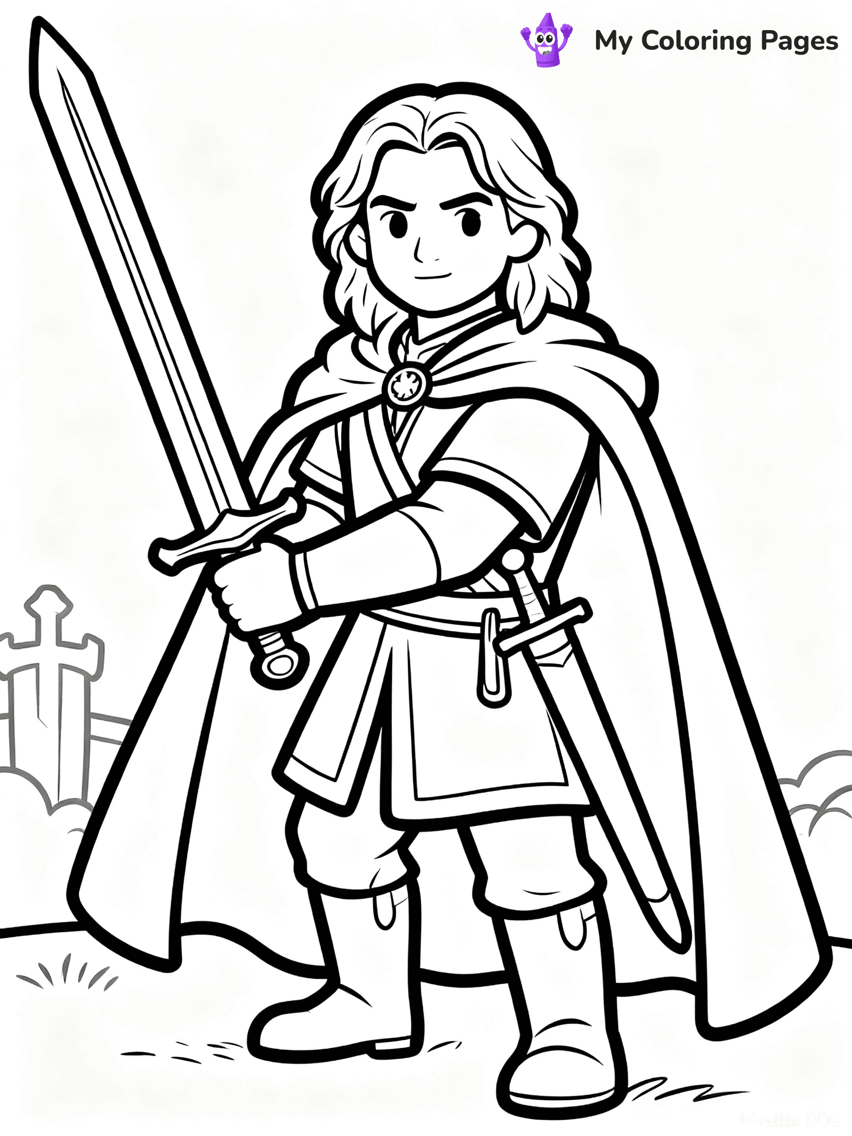 Lord Of The Rings Coloring Pages - 9