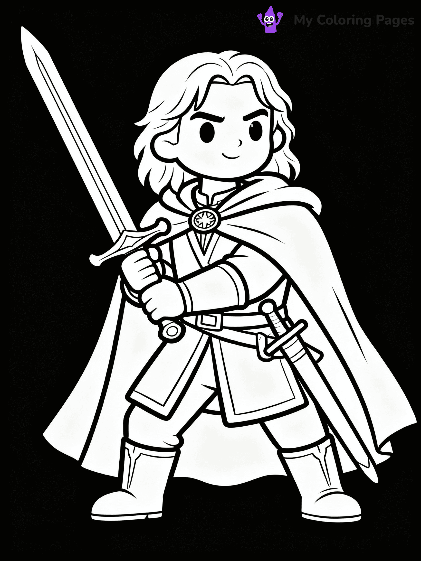 Lord Of The Rings Coloring Pages - 8