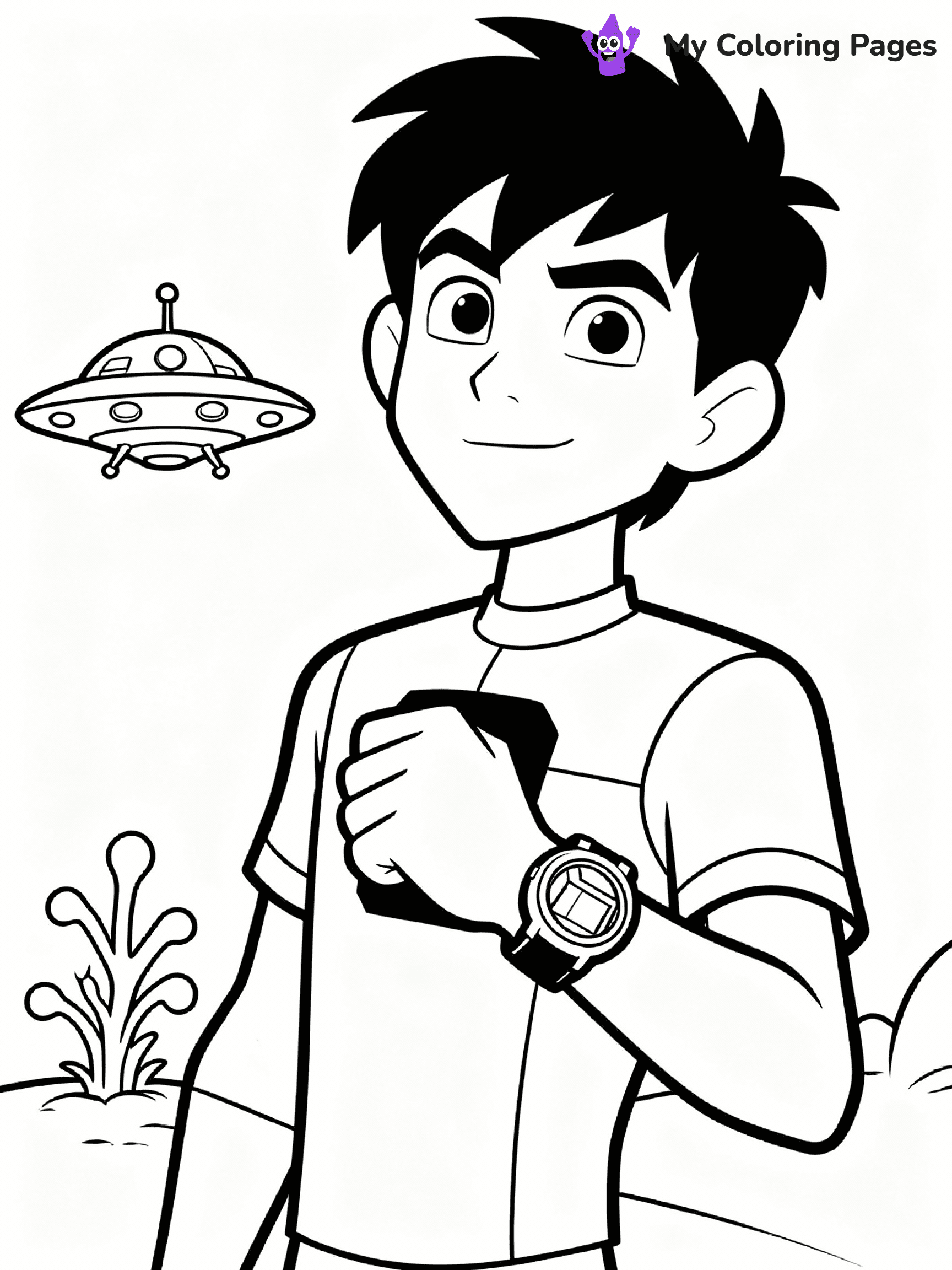 Ben 10 Coloring Pages - 21