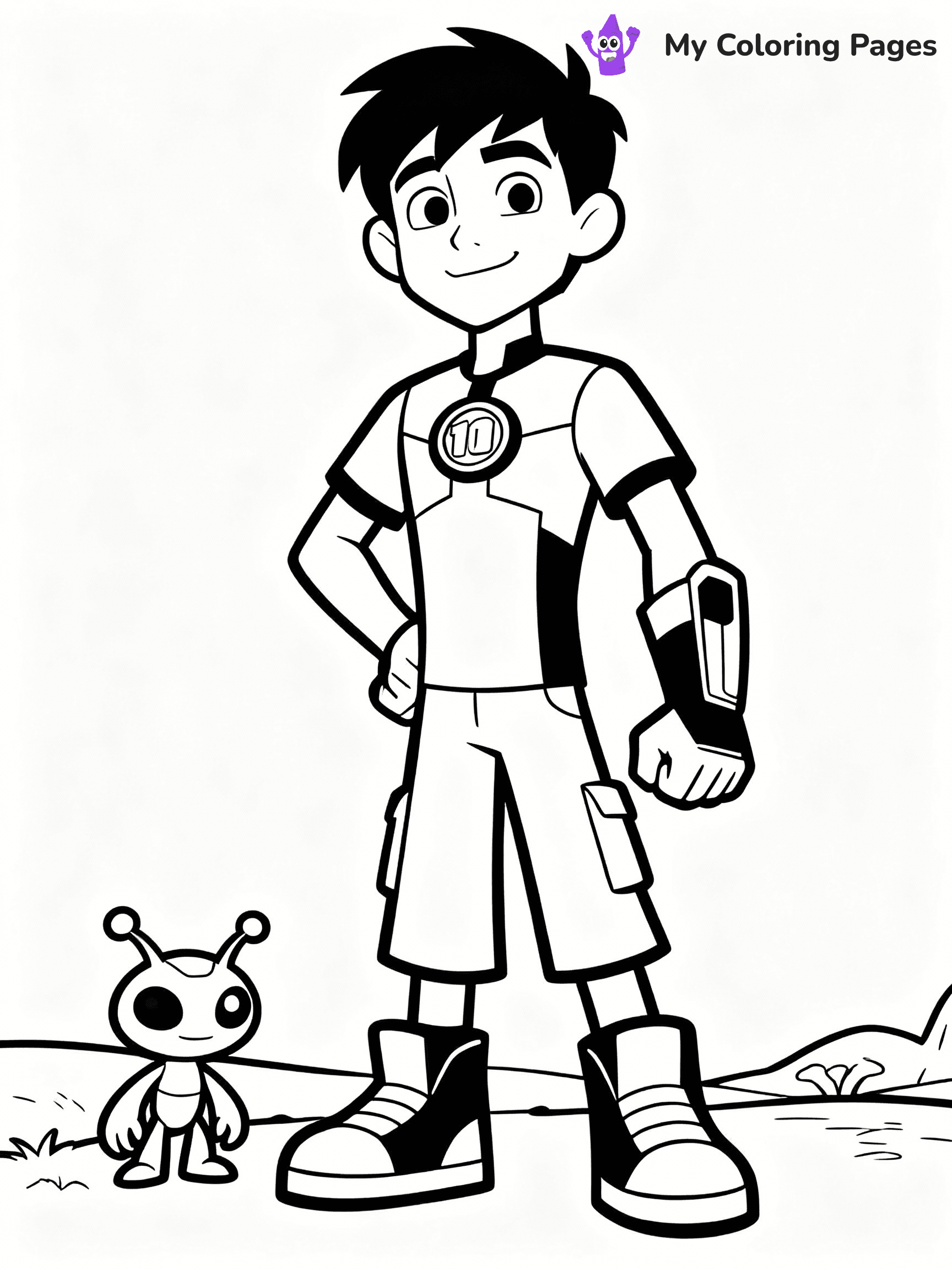 Ben 10 Coloring Pages - 20