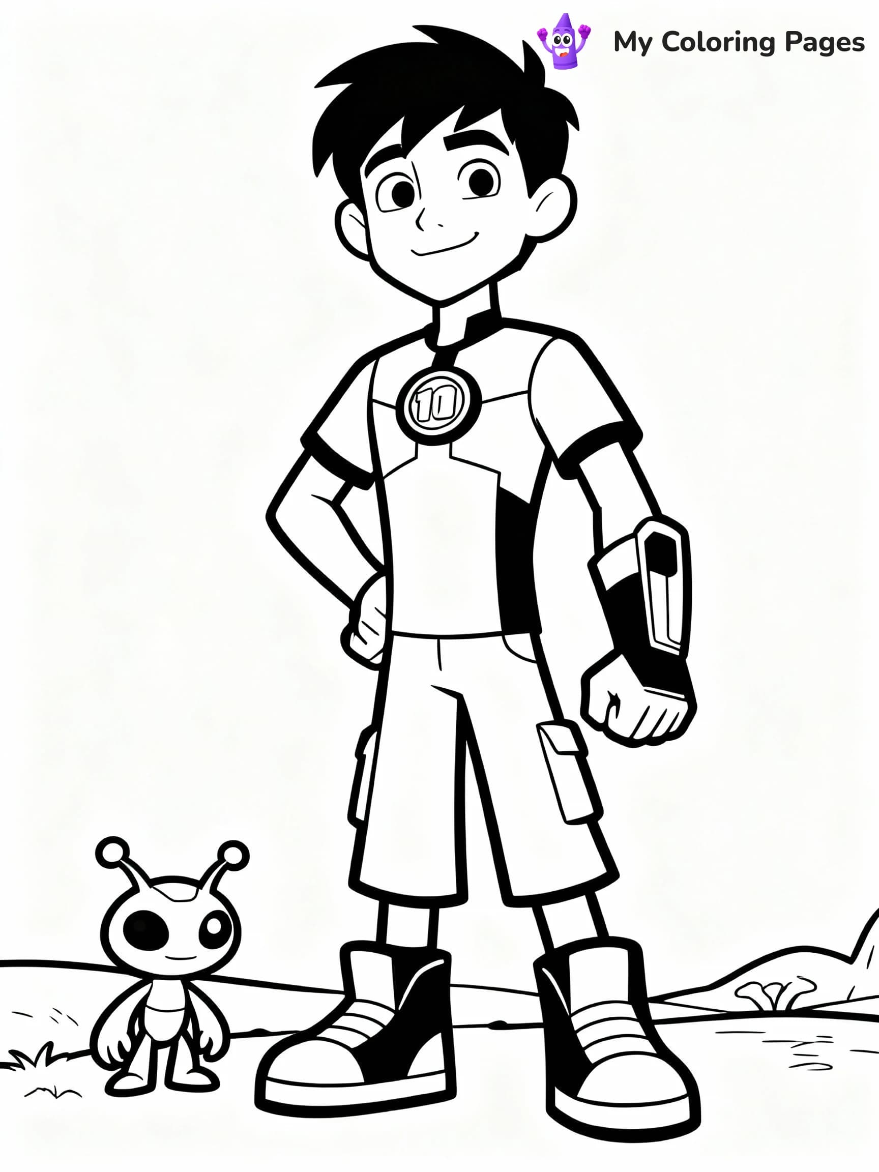 Ben 10 Coloring Pages - 20