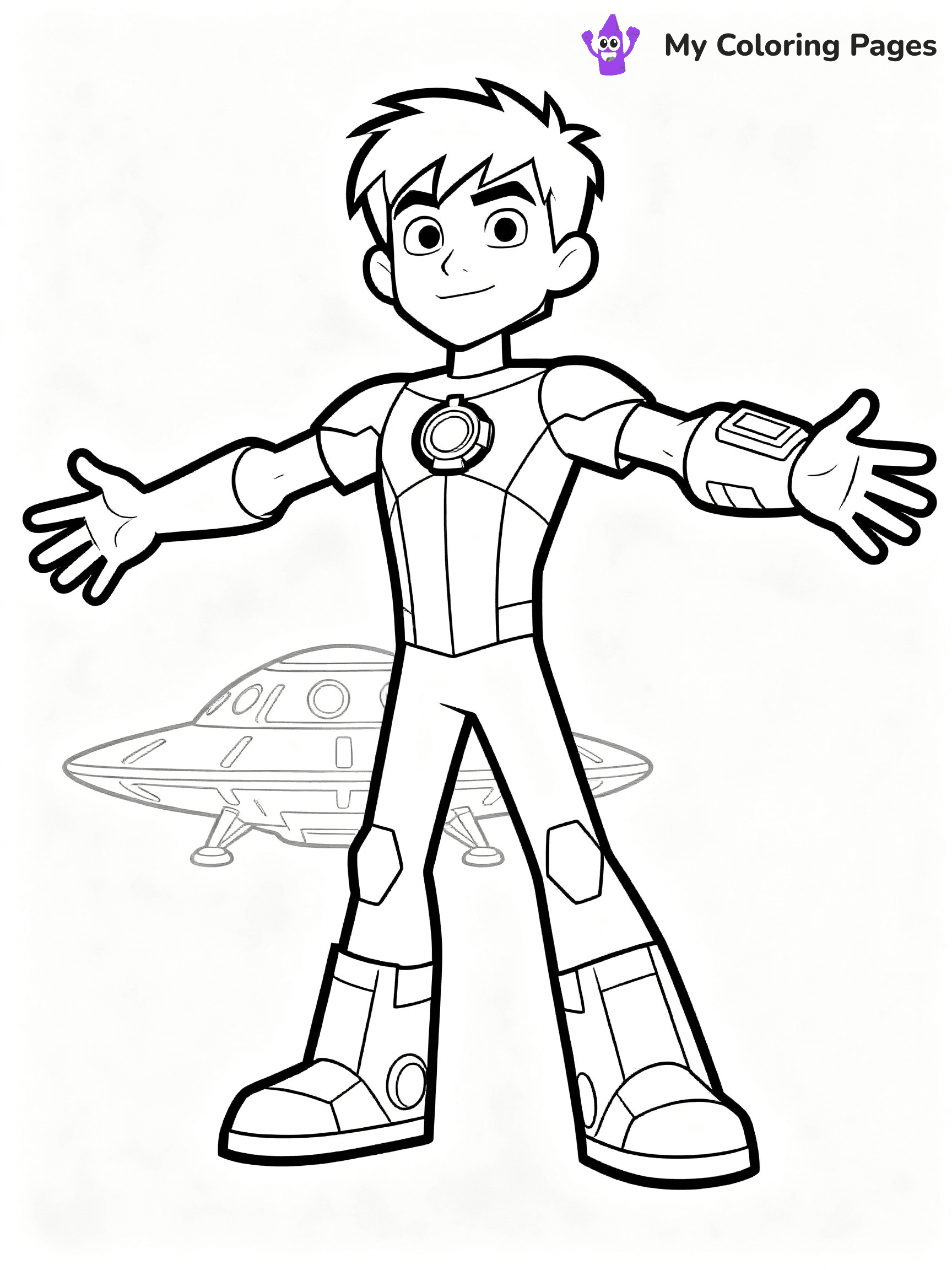 Ben 10 Coloring Pages - 15