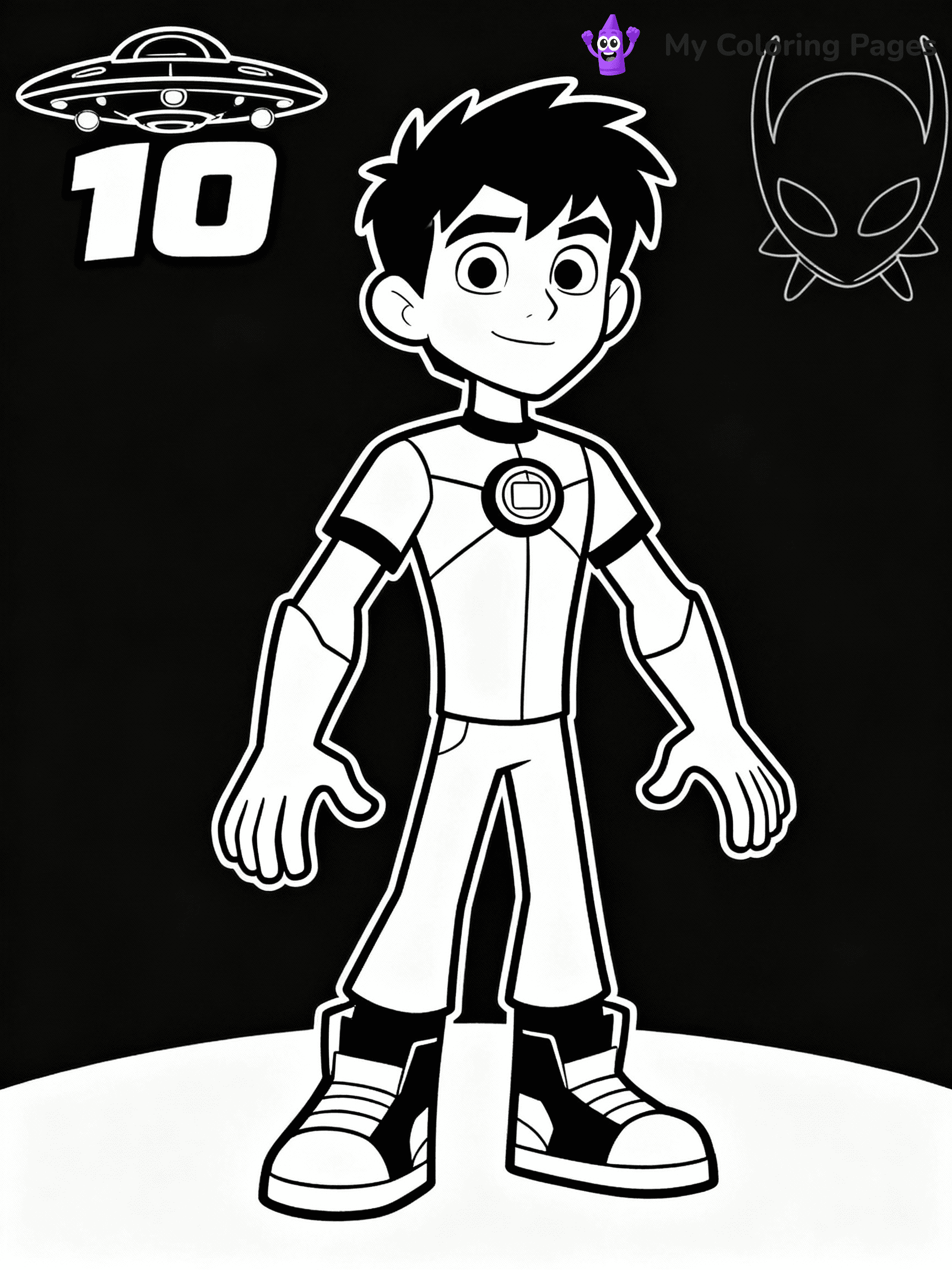Ben 10 Coloring Pages - 14