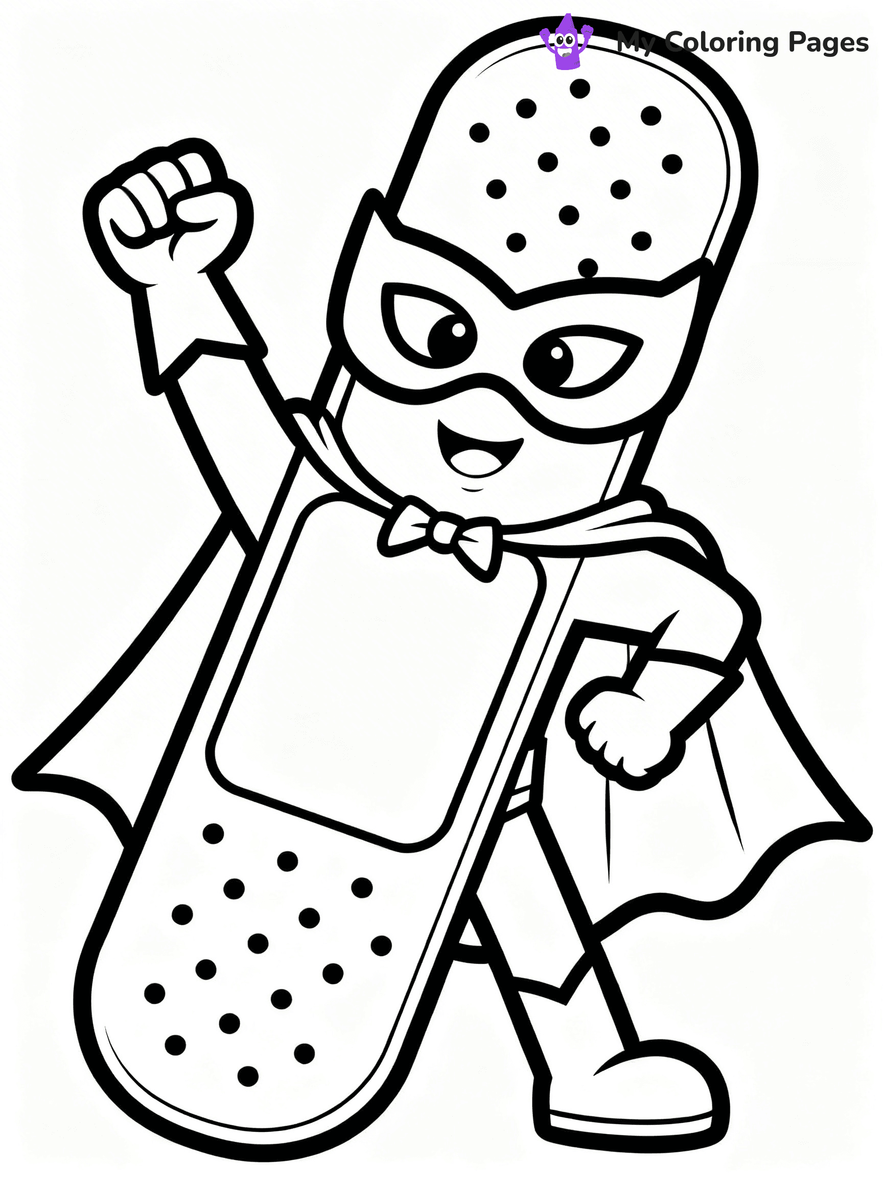 Band-Aid Coloring Pages - 8