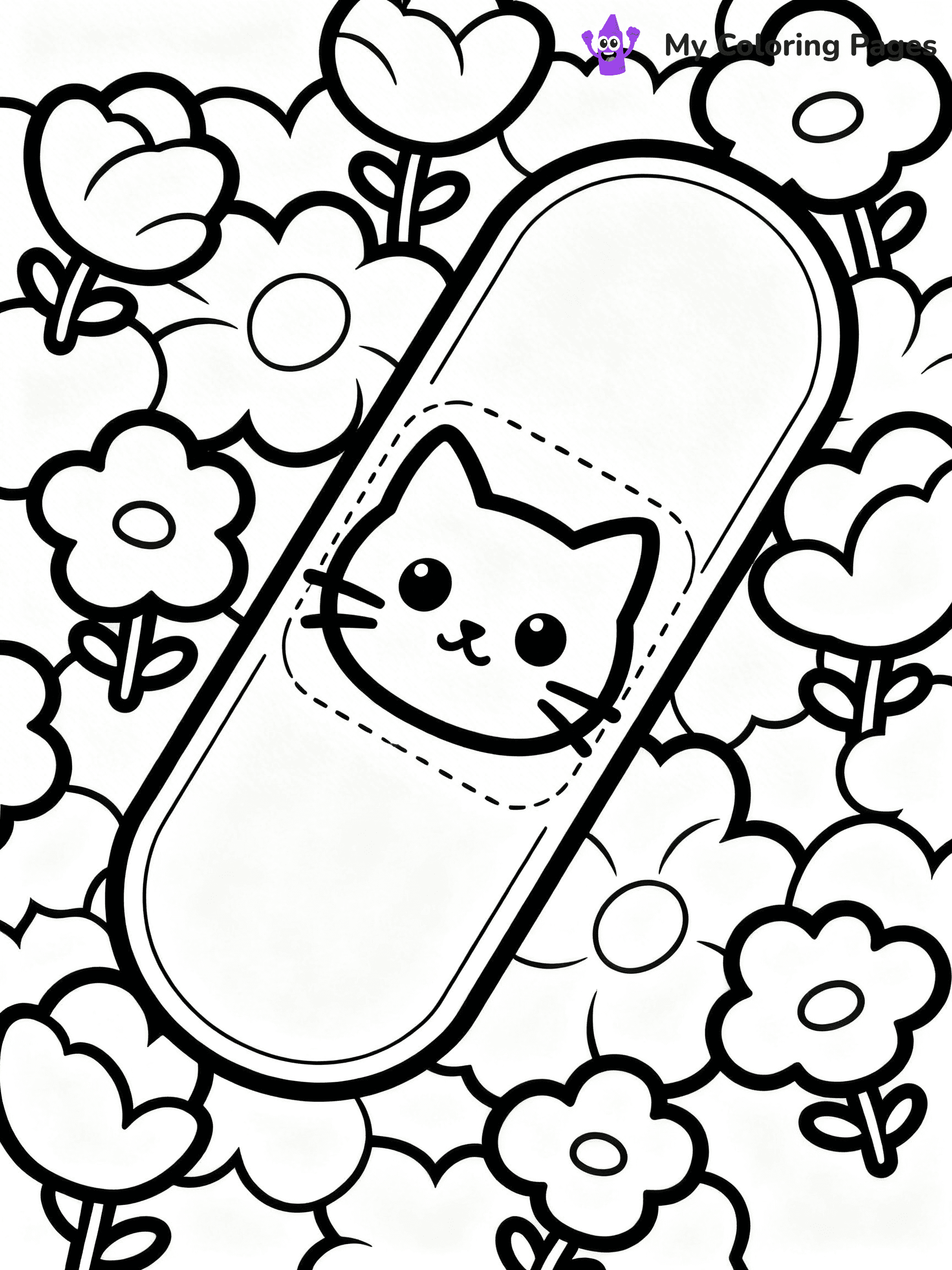 Band-Aid Coloring Pages - 7