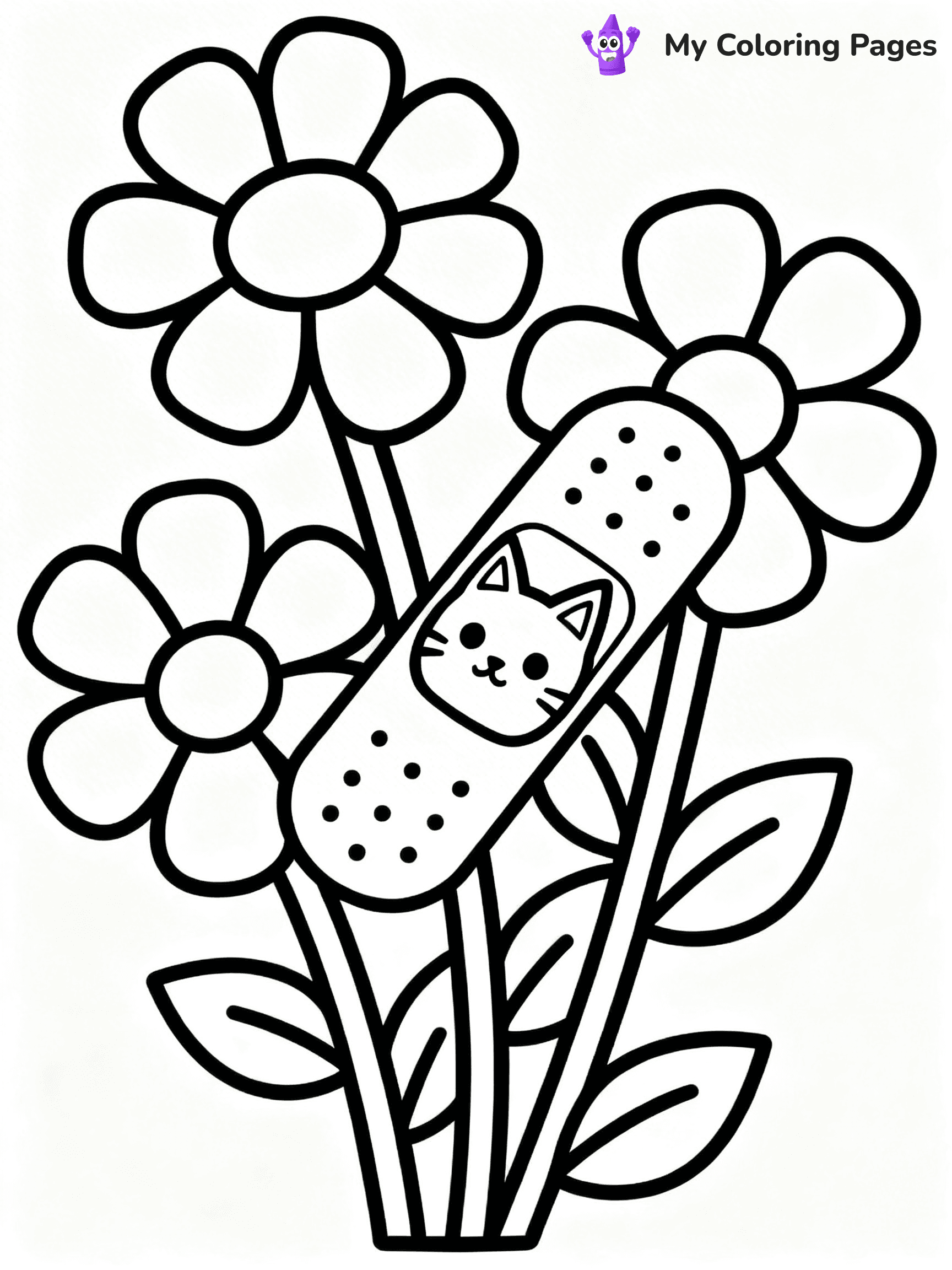 Band-Aid Coloring Pages - 6
