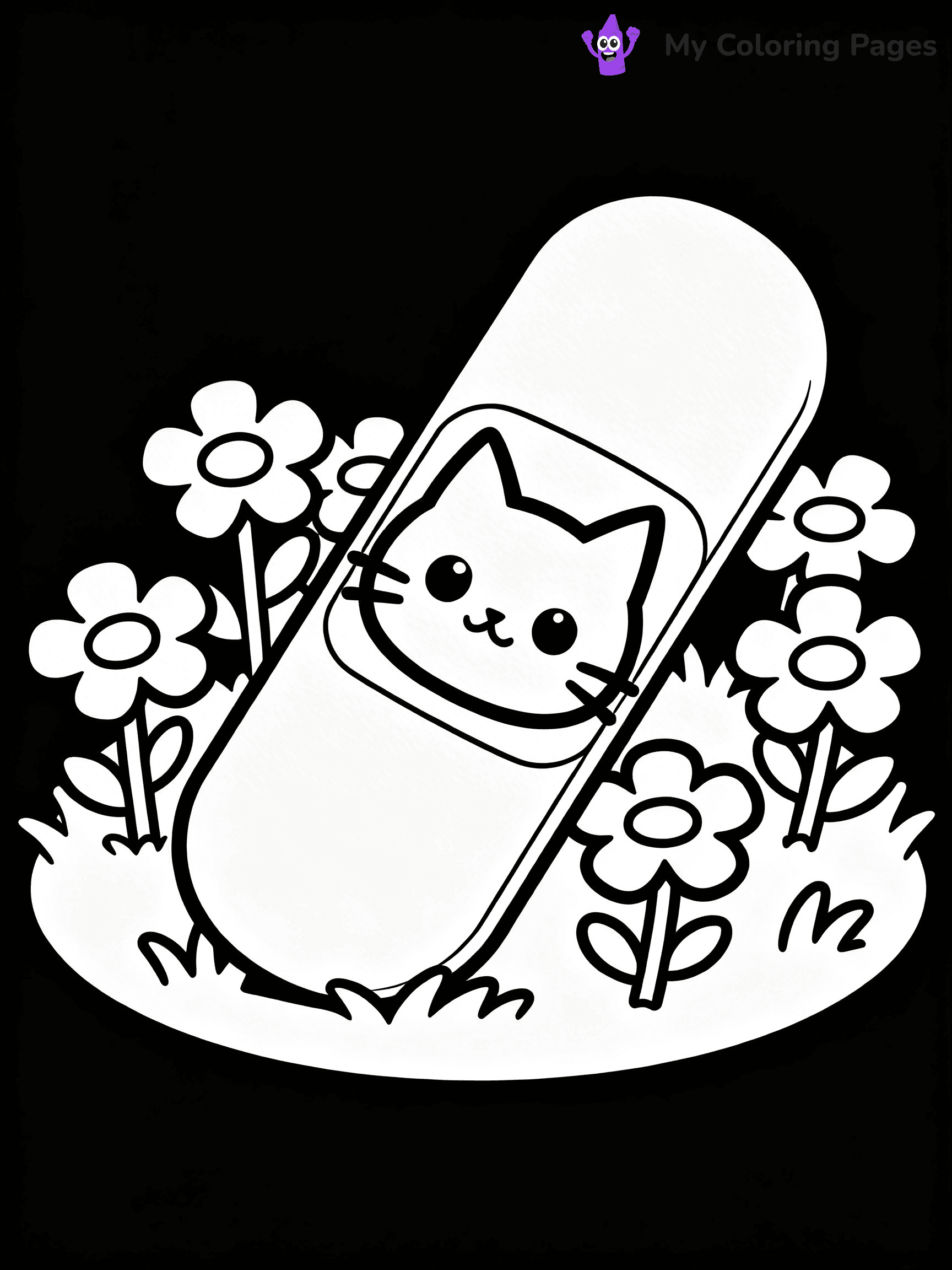 Band-Aid Coloring Pages - 4