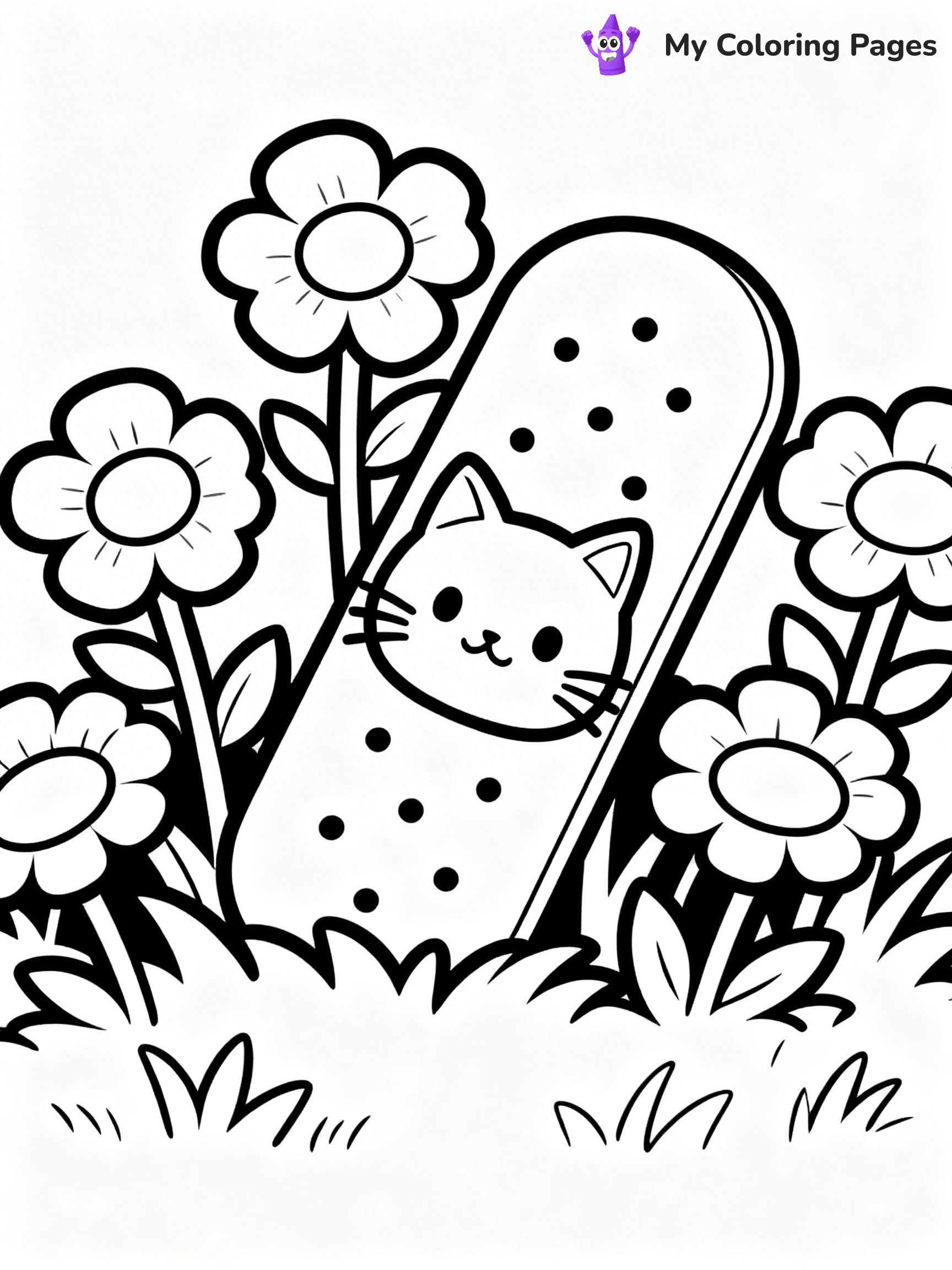 Band-Aid Coloring Pages - 3