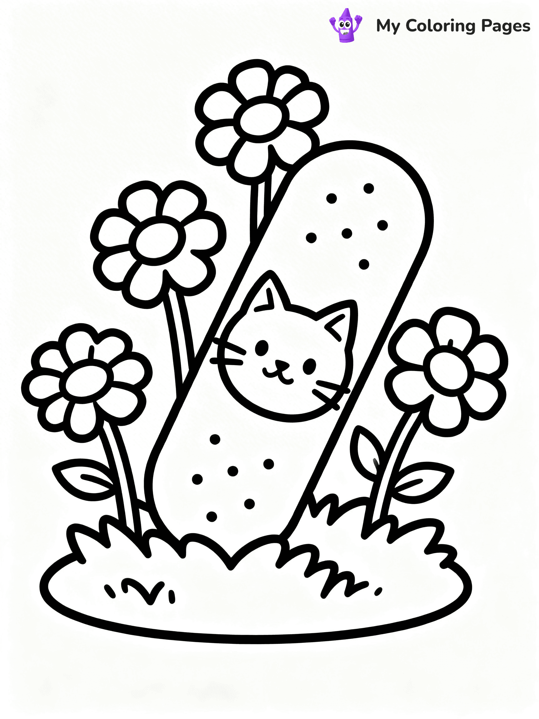 Band-Aid Coloring Pages - 2