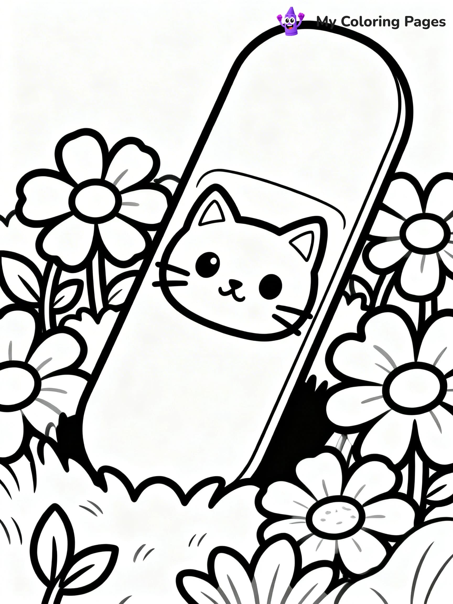 Band-Aid Coloring Pages - 2